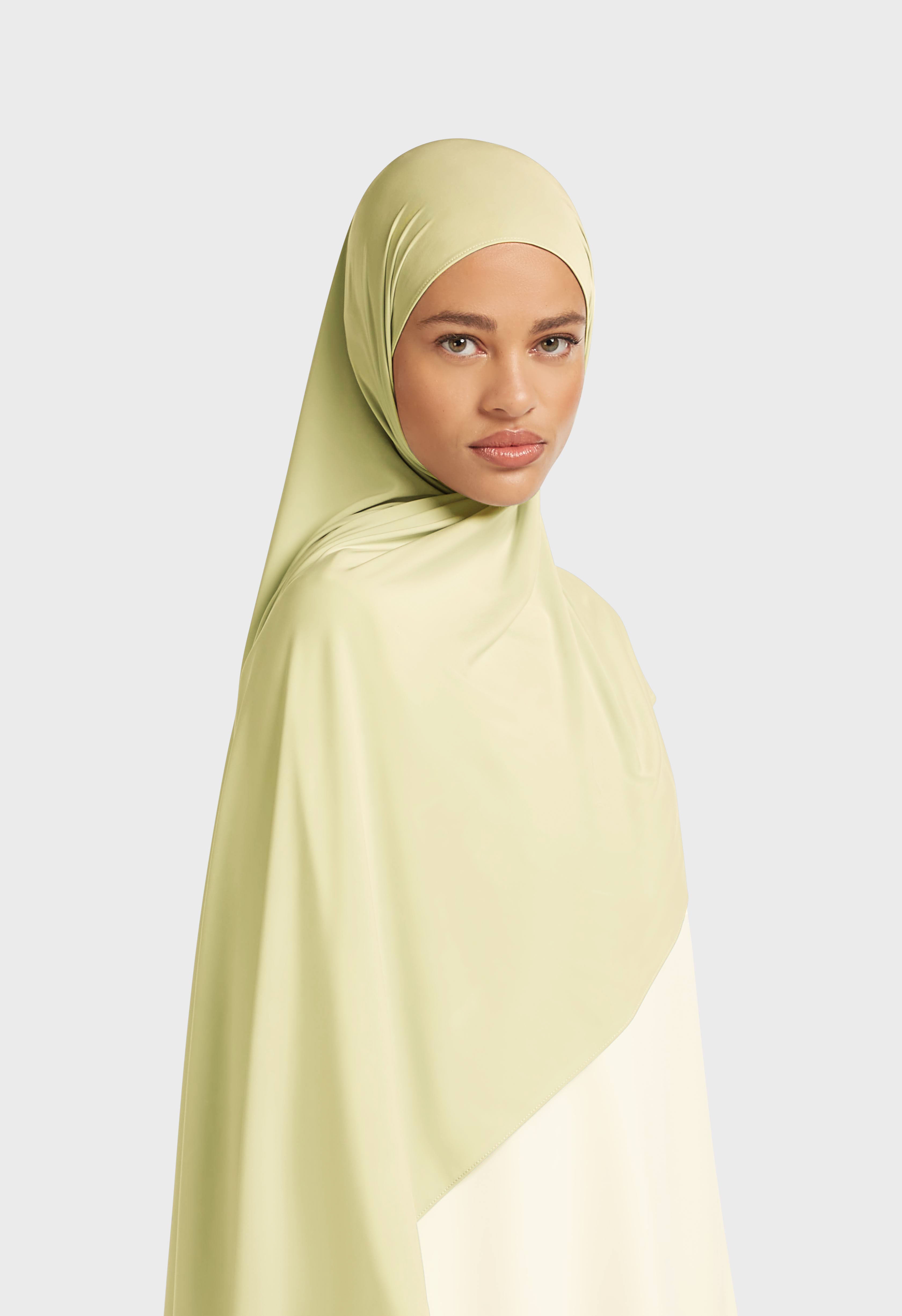 Liquid Jersey Scarf | Light Moss