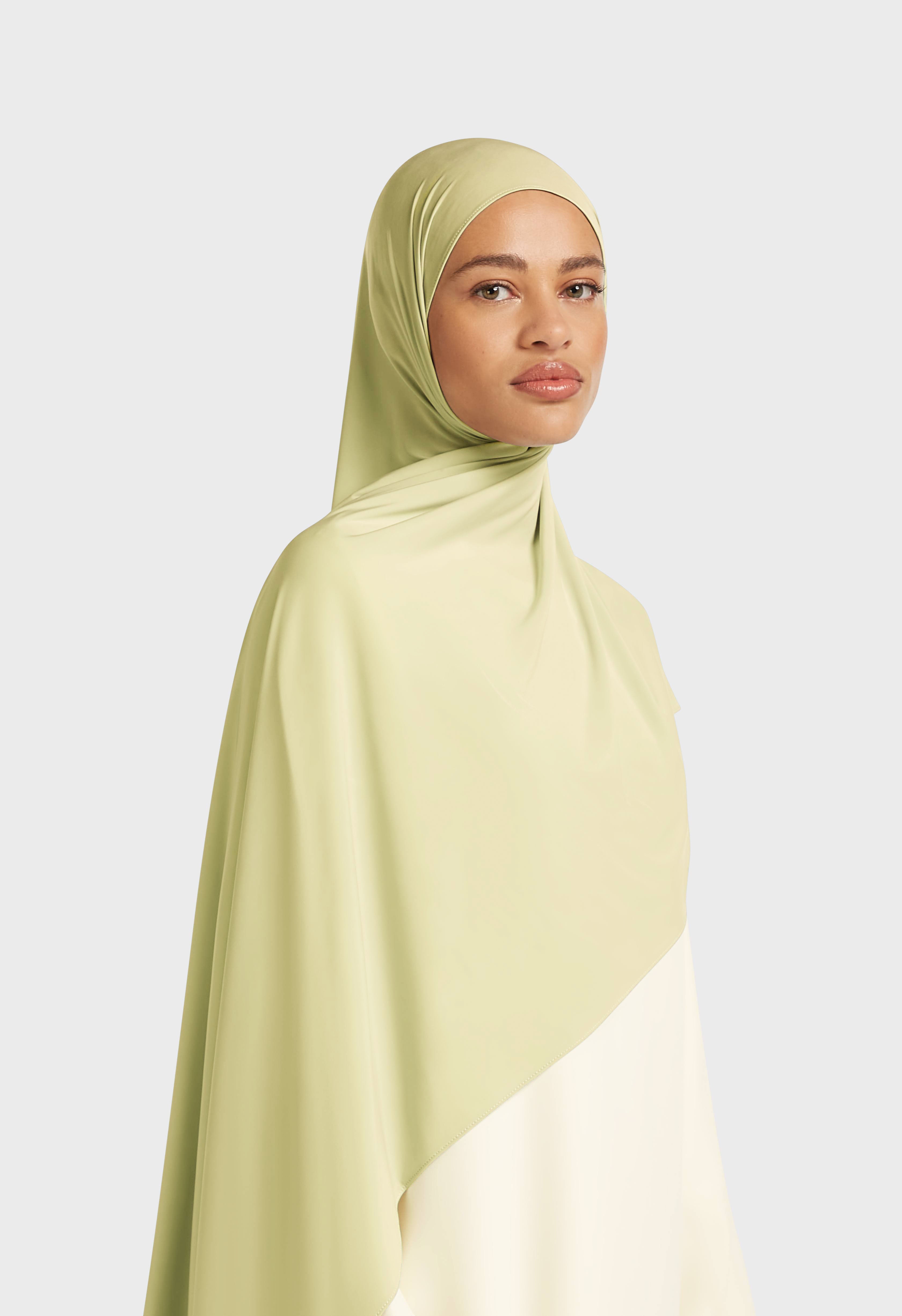 Liquid Jersey Scarf | Light Moss