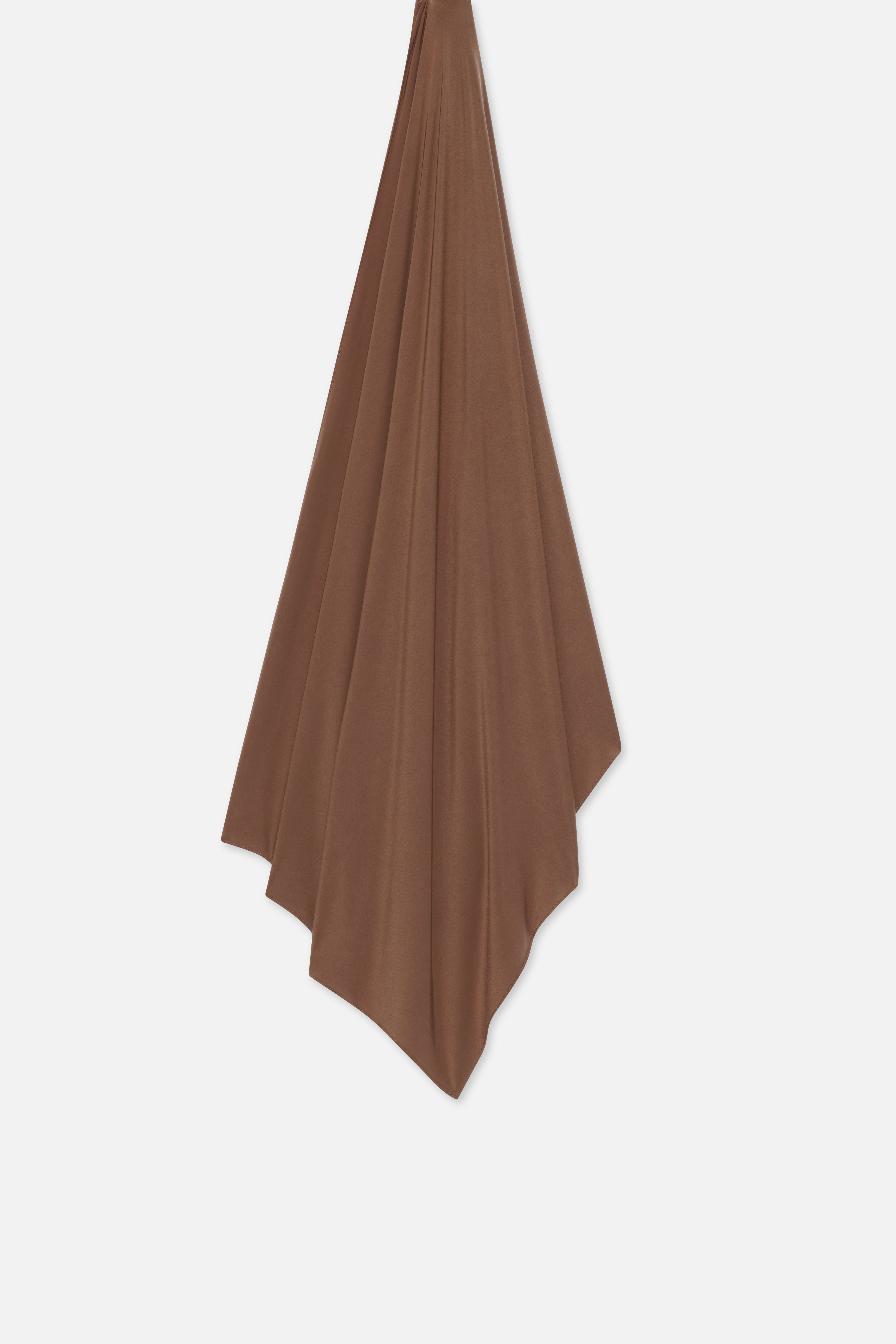 Liquid Jersey Scarf | Espresso Earth