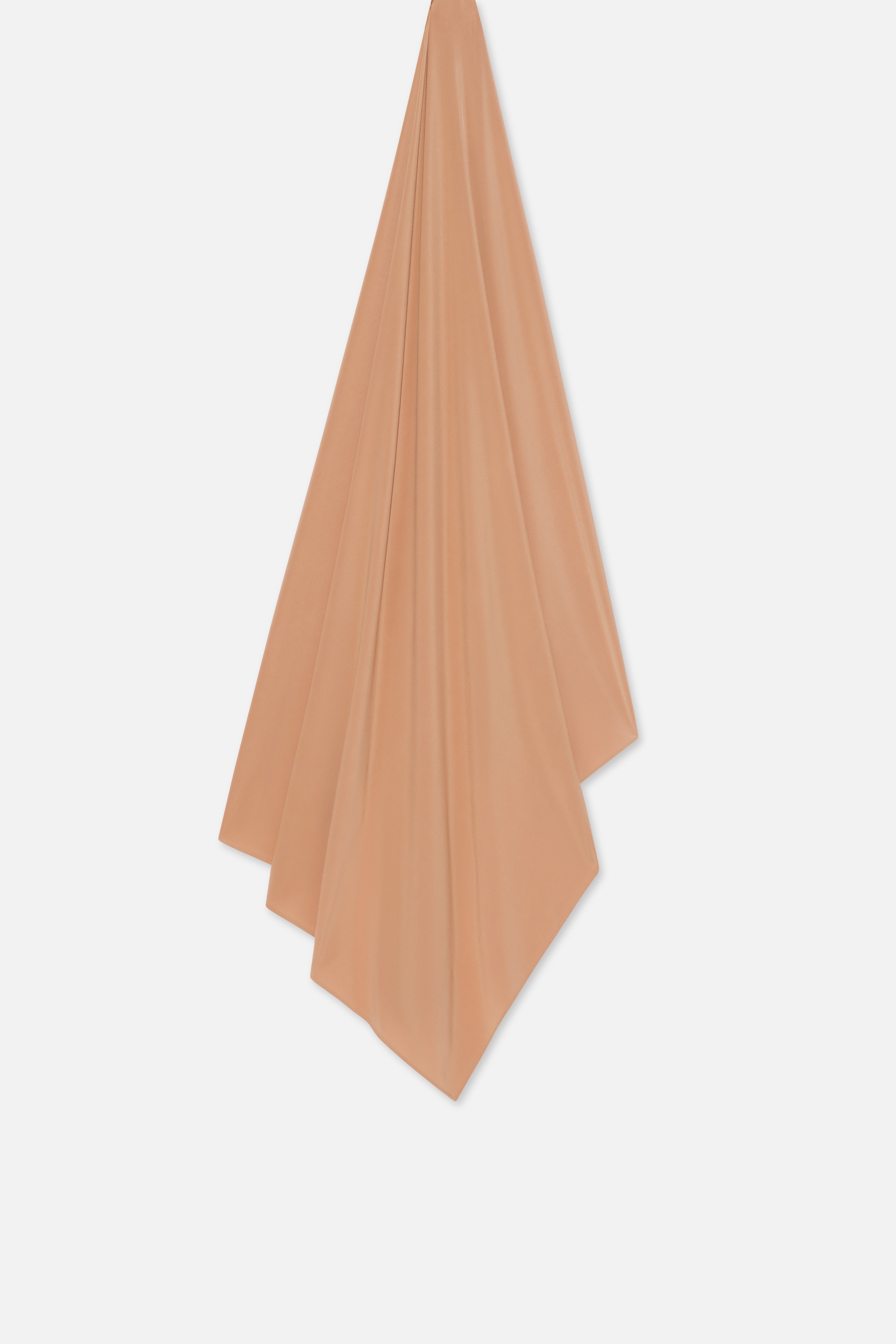 Flay lay orange MERRACHI headscarf