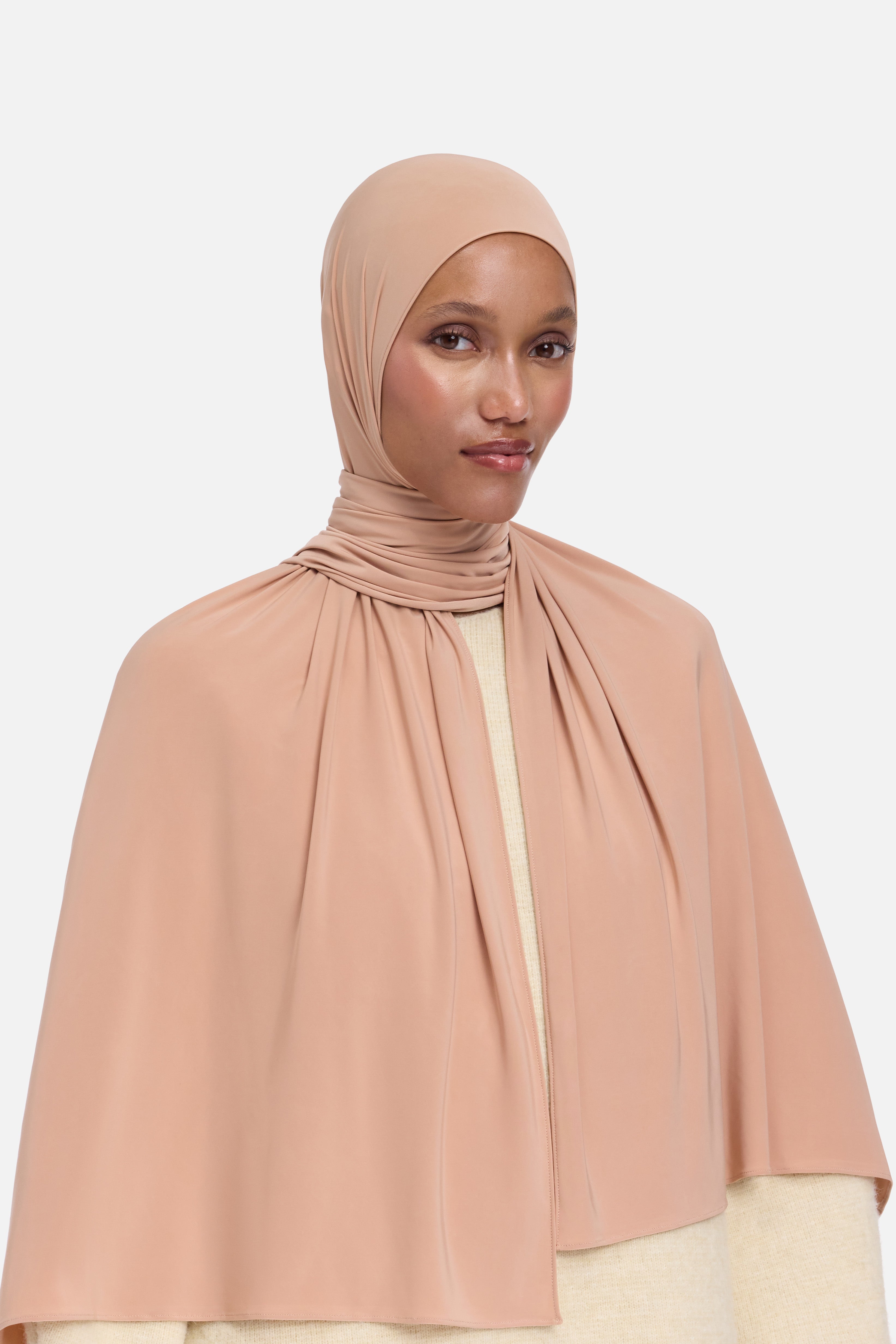 Liquid Jersey Scarf | Powder