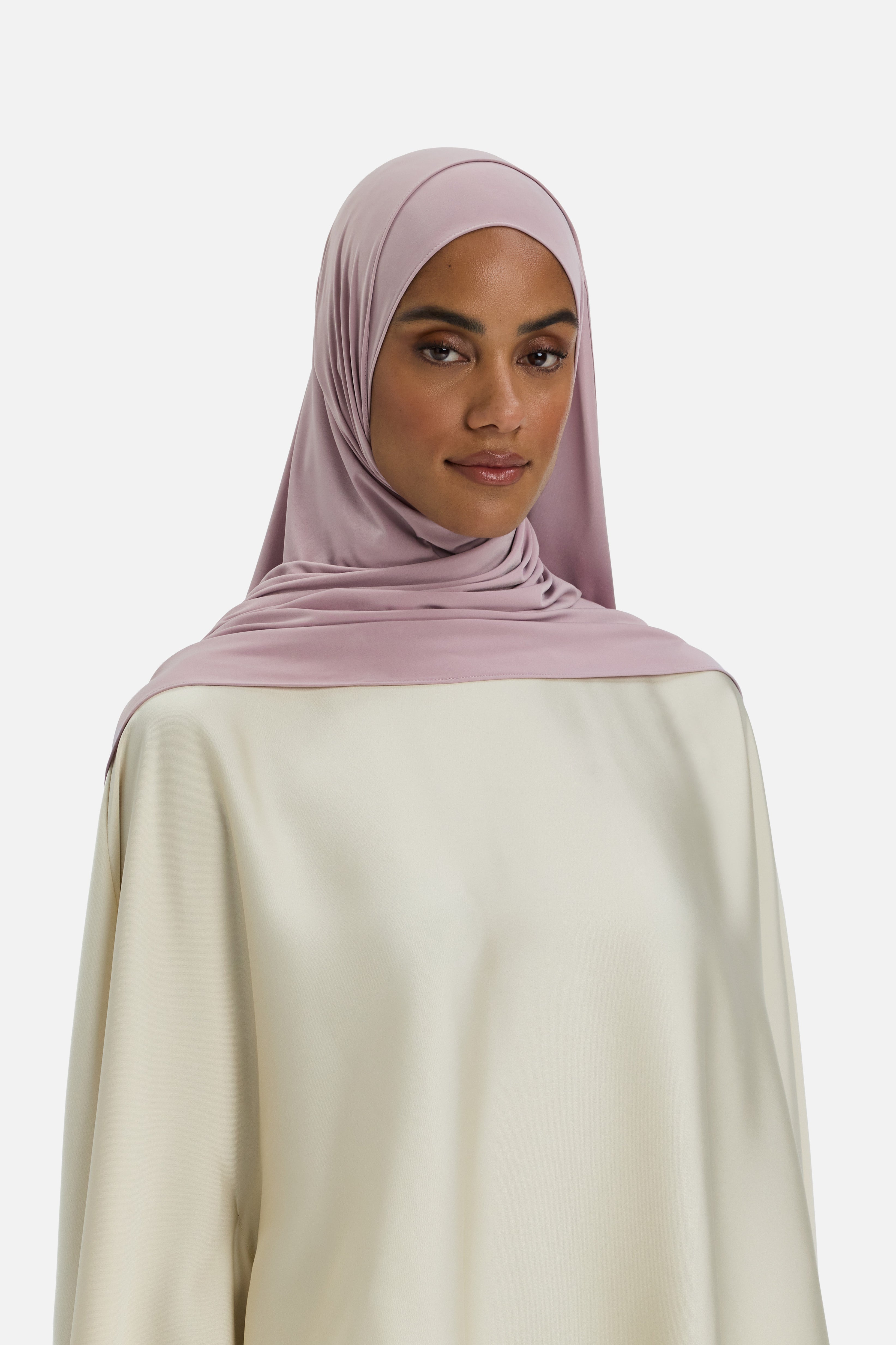 Liquid Jersey Scarf | Purple Fog