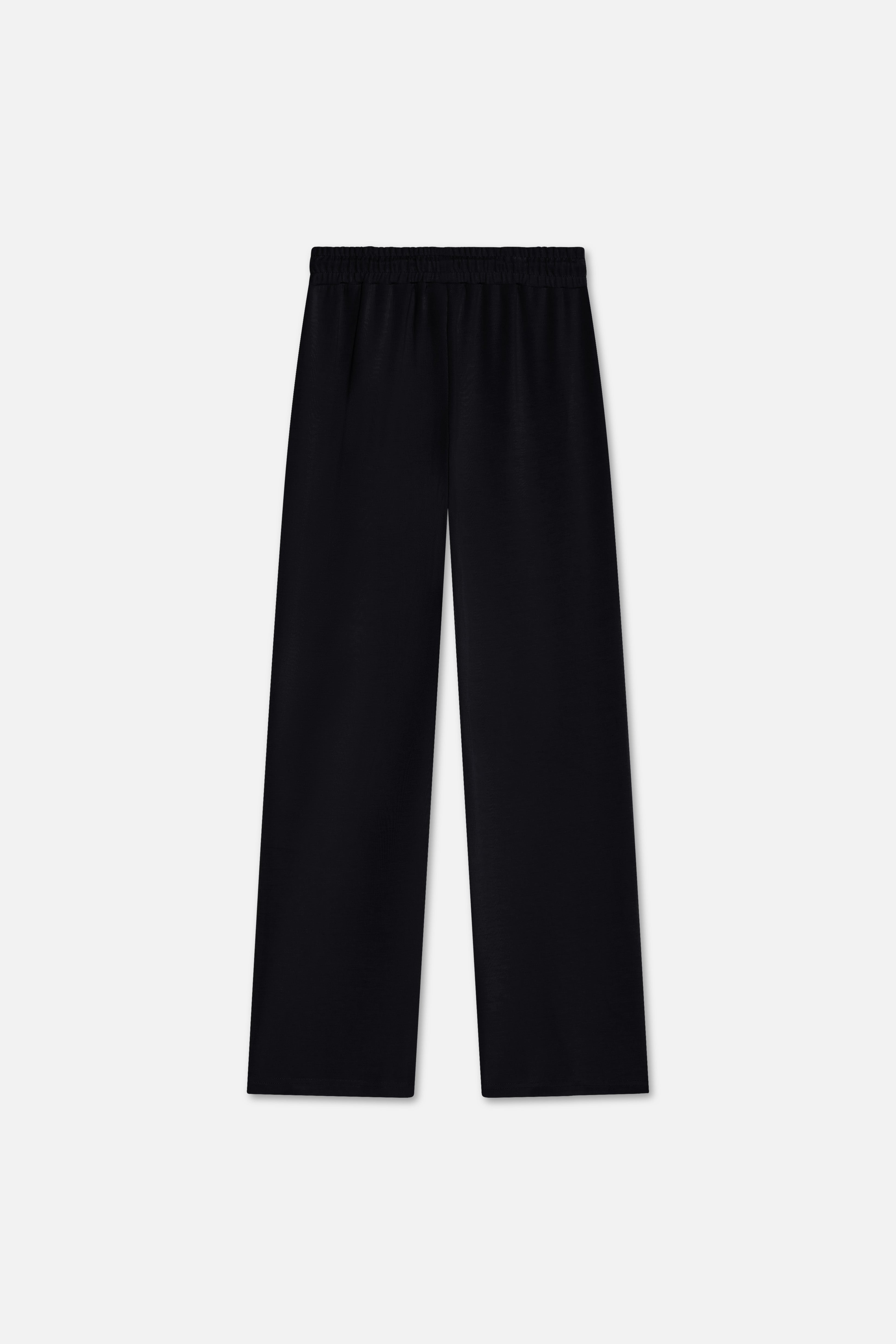 Modal Jersey Pants | Black