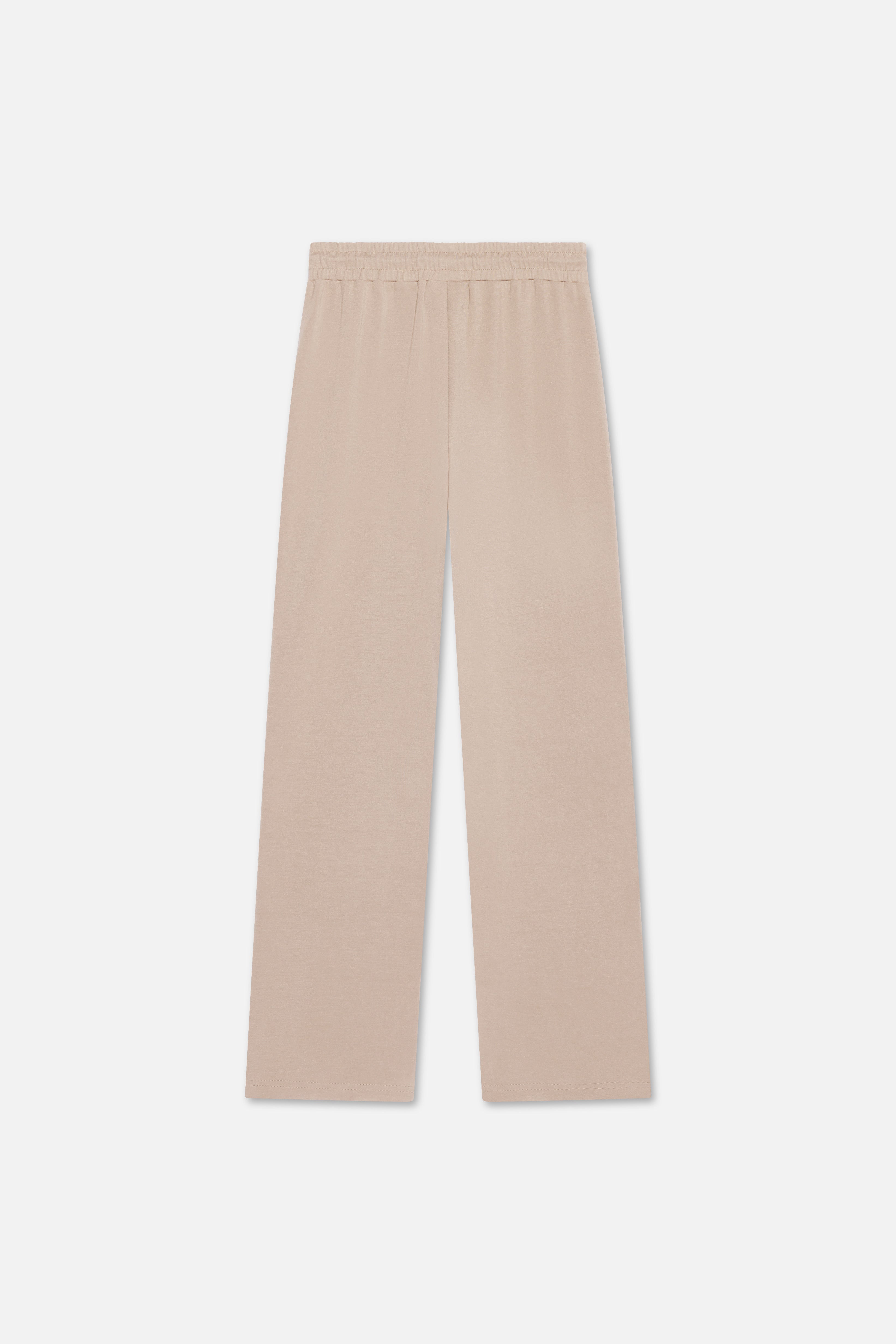 Modal Jersey Pants | Khaki