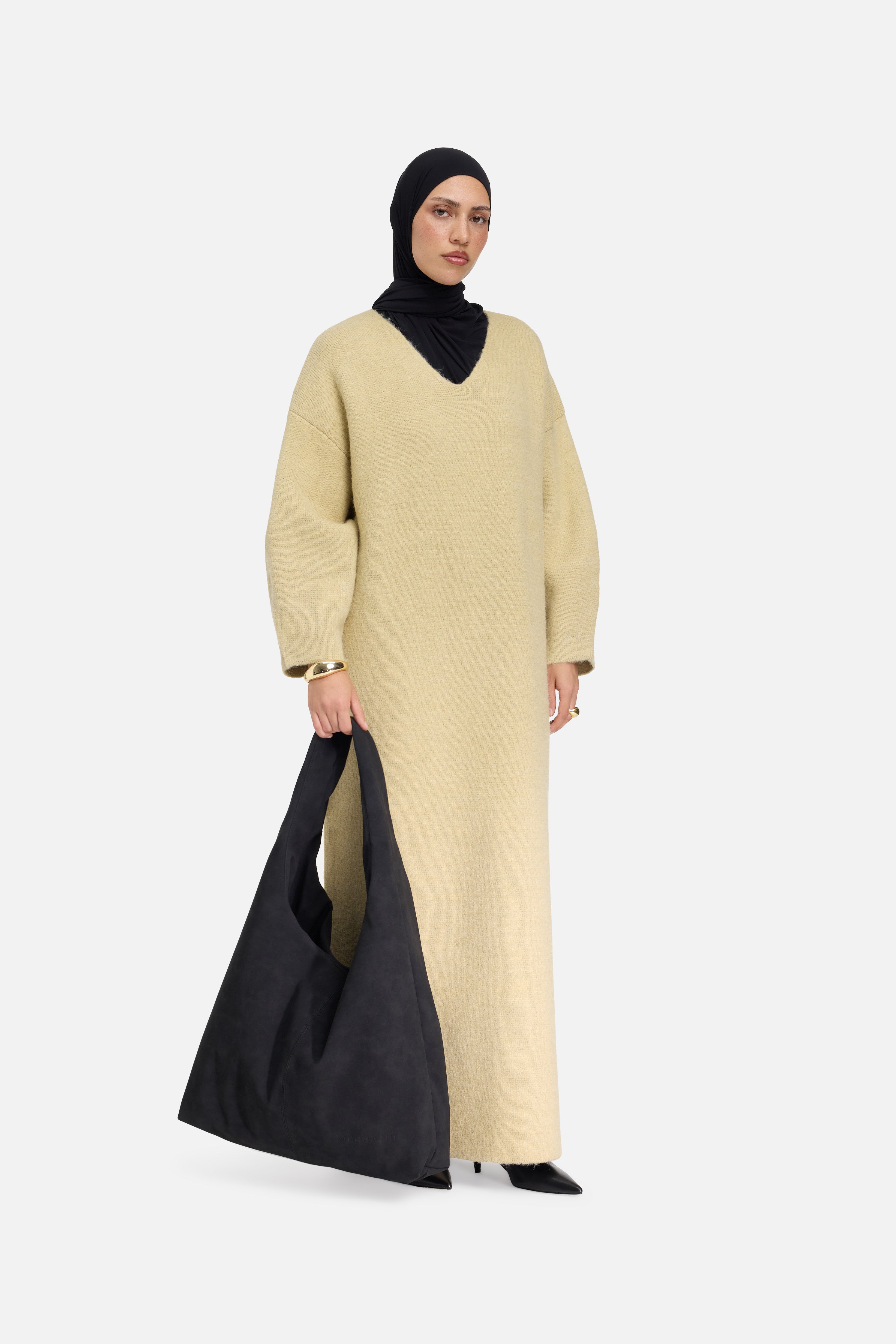 Maxi Oval Bag | Black