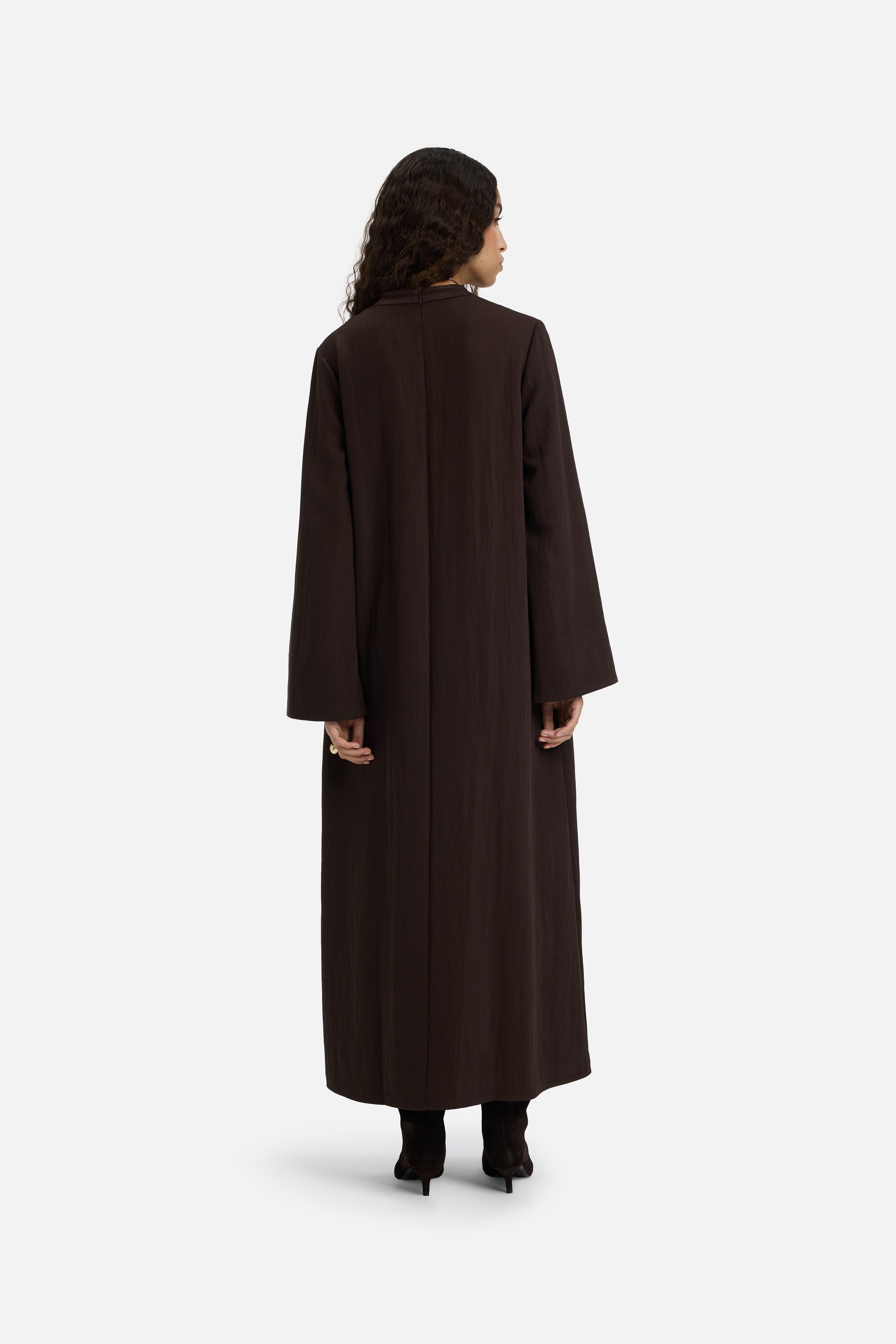 Medina Dress | Dark Brown