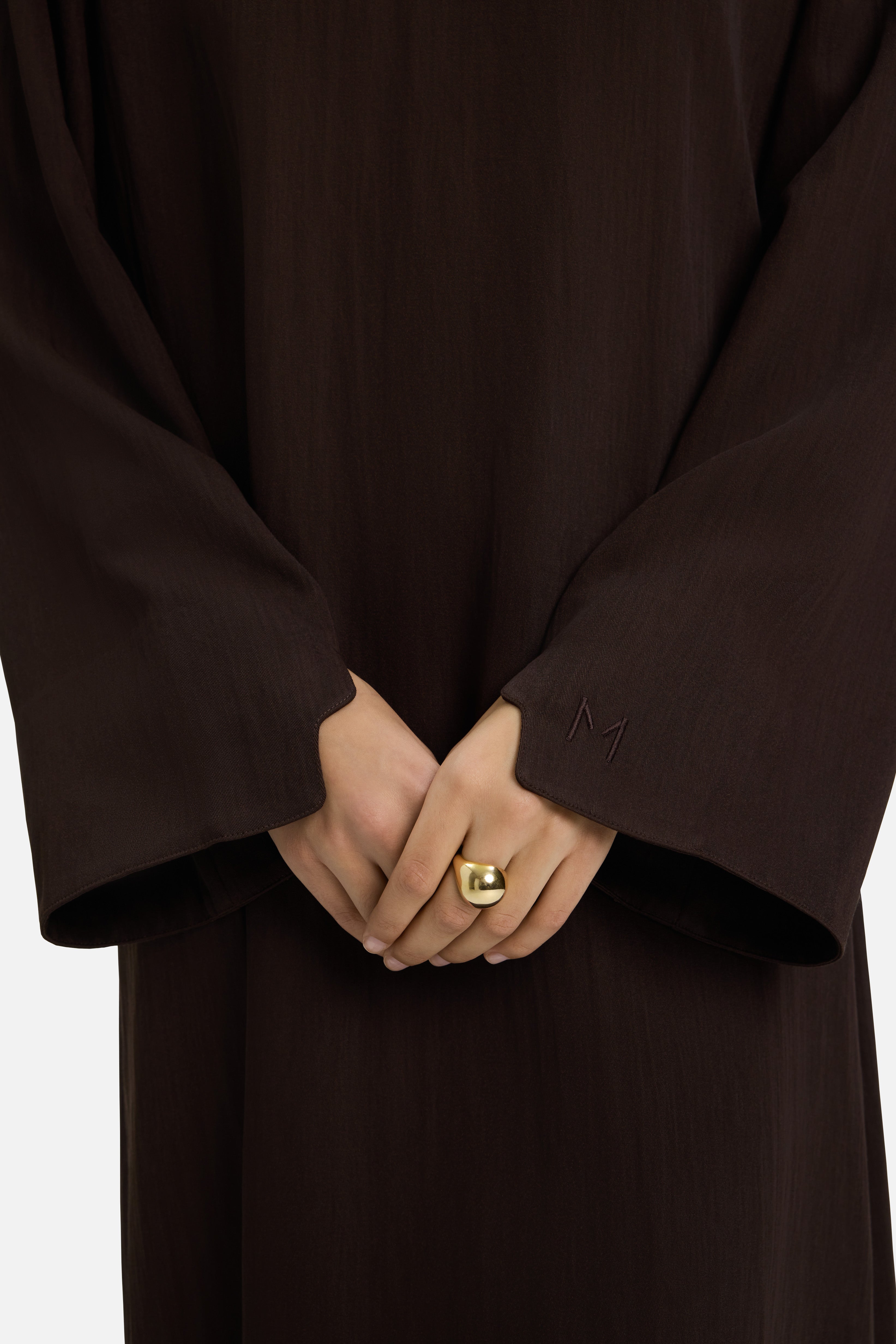 Medina Dress | Dark Brown