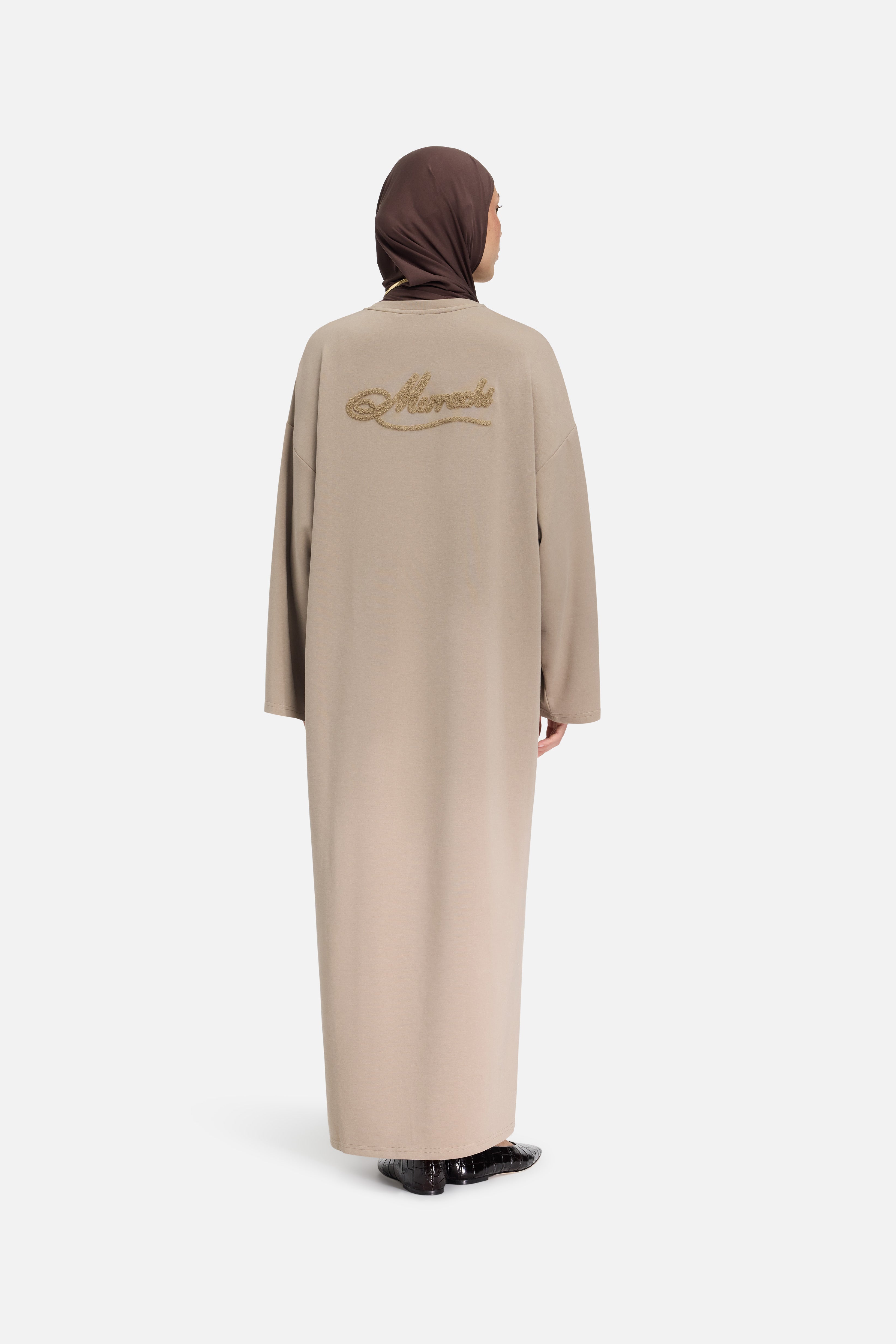 Modal Jersey Dress | Khaki