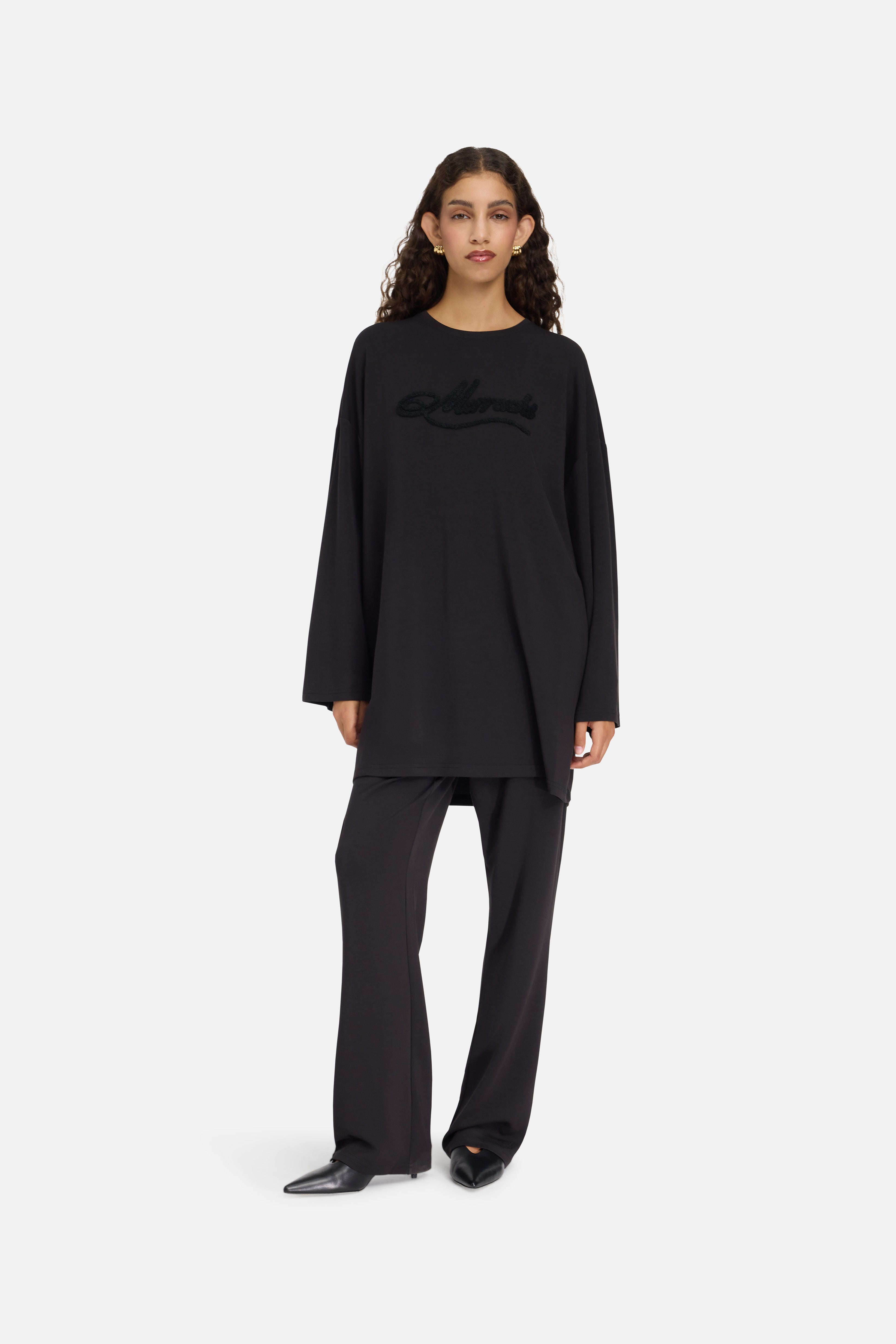 Modal Jersey Top | Black