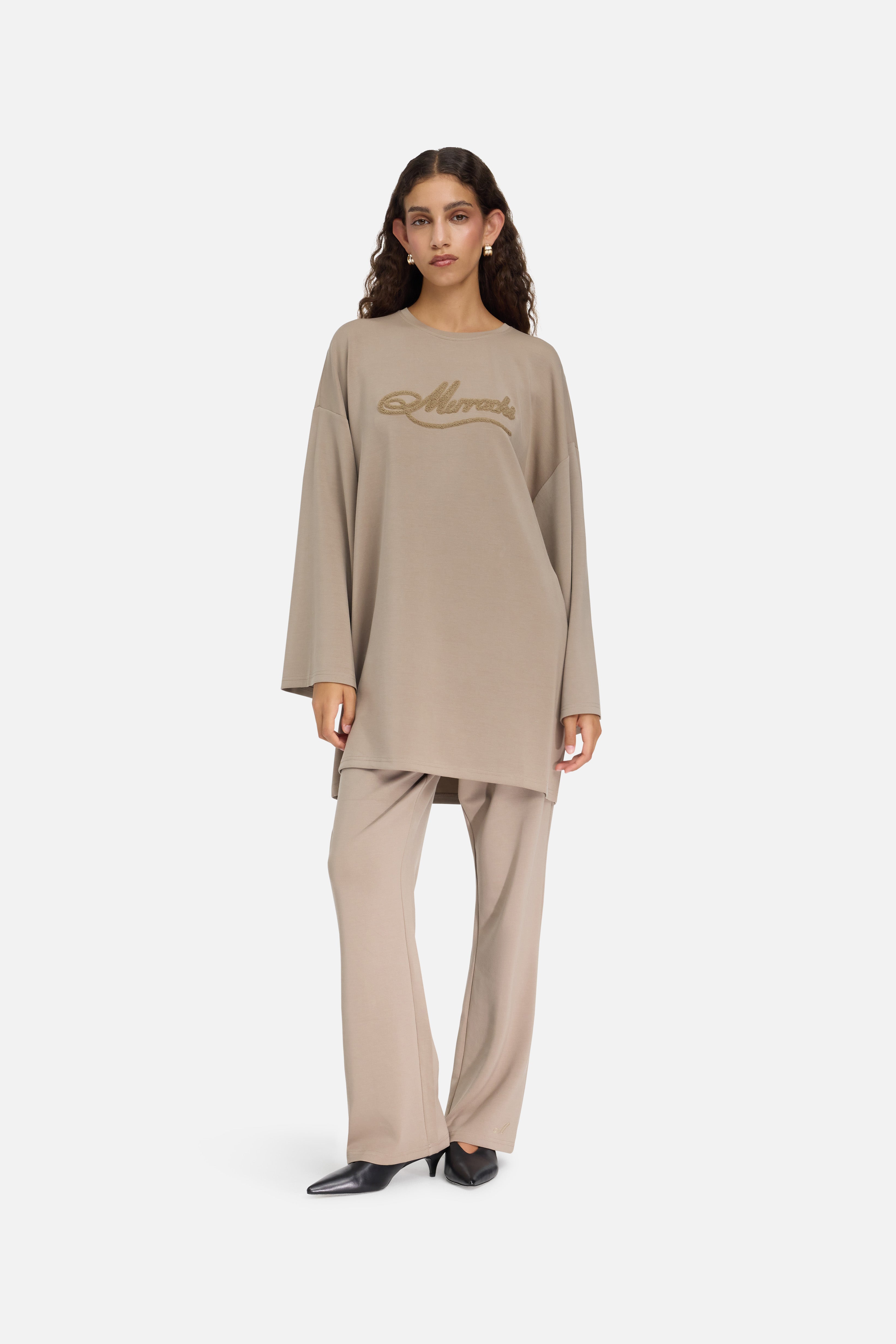 Modal Jersey Top | Khaki