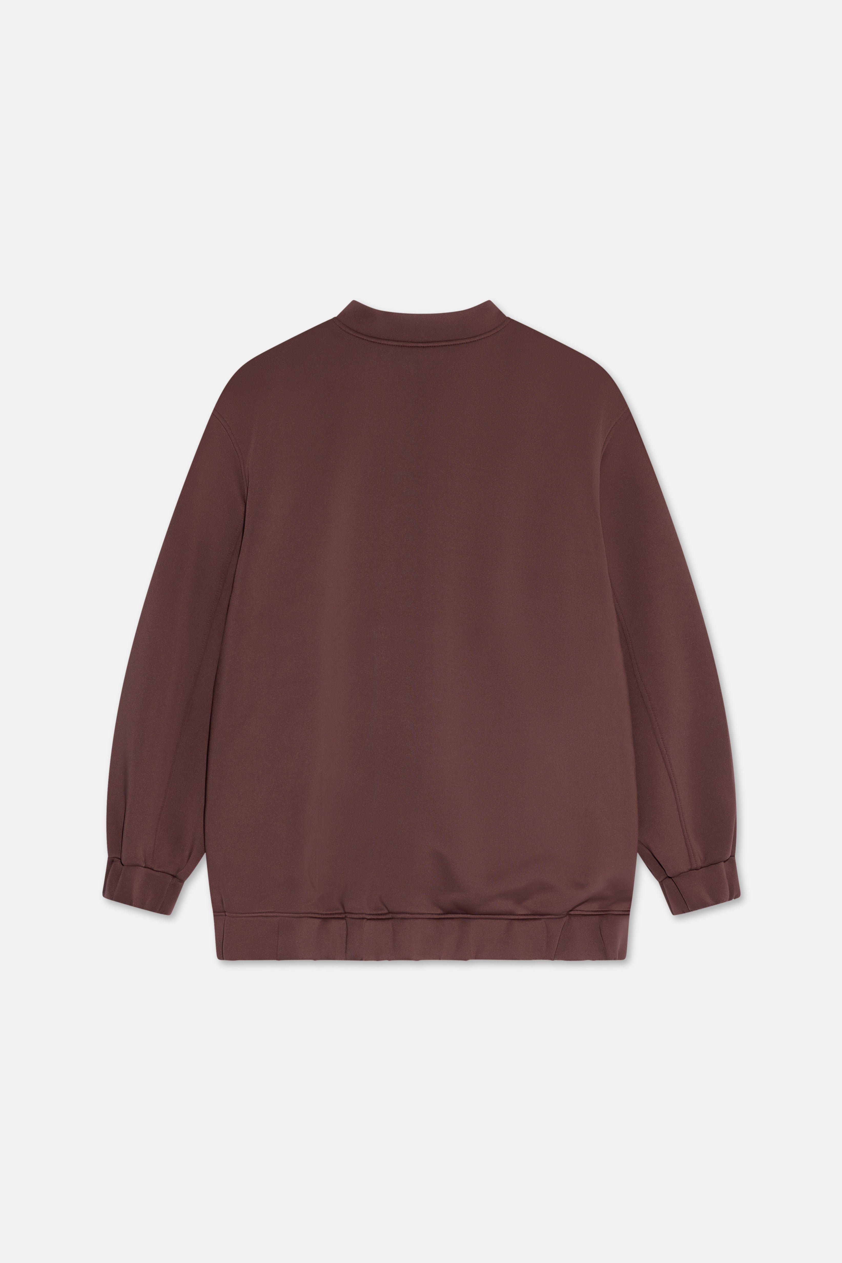 Neoprene Bomber | Dark Cherry