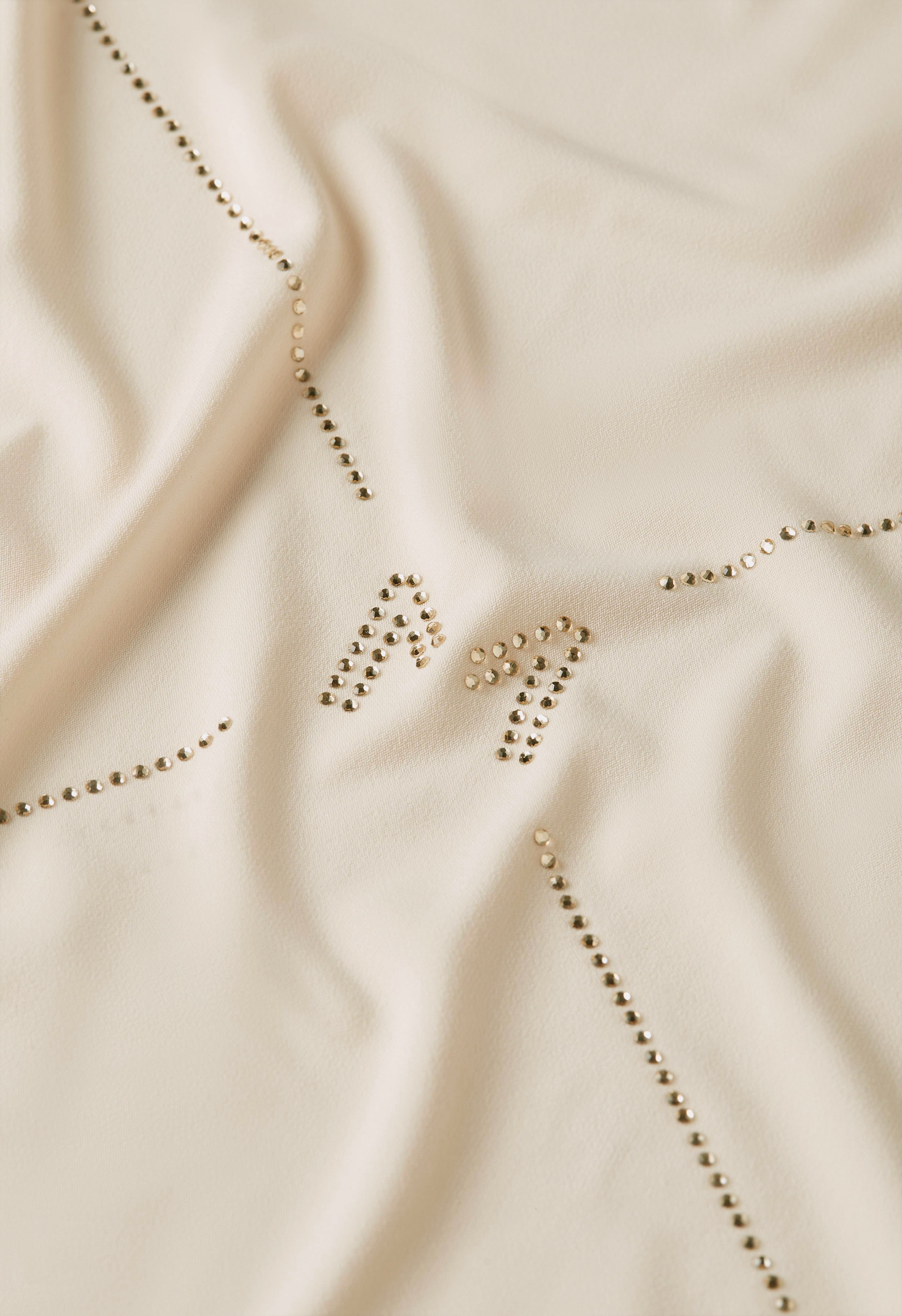 The Pearl Monogram - Premium Jersey | Honey Beige