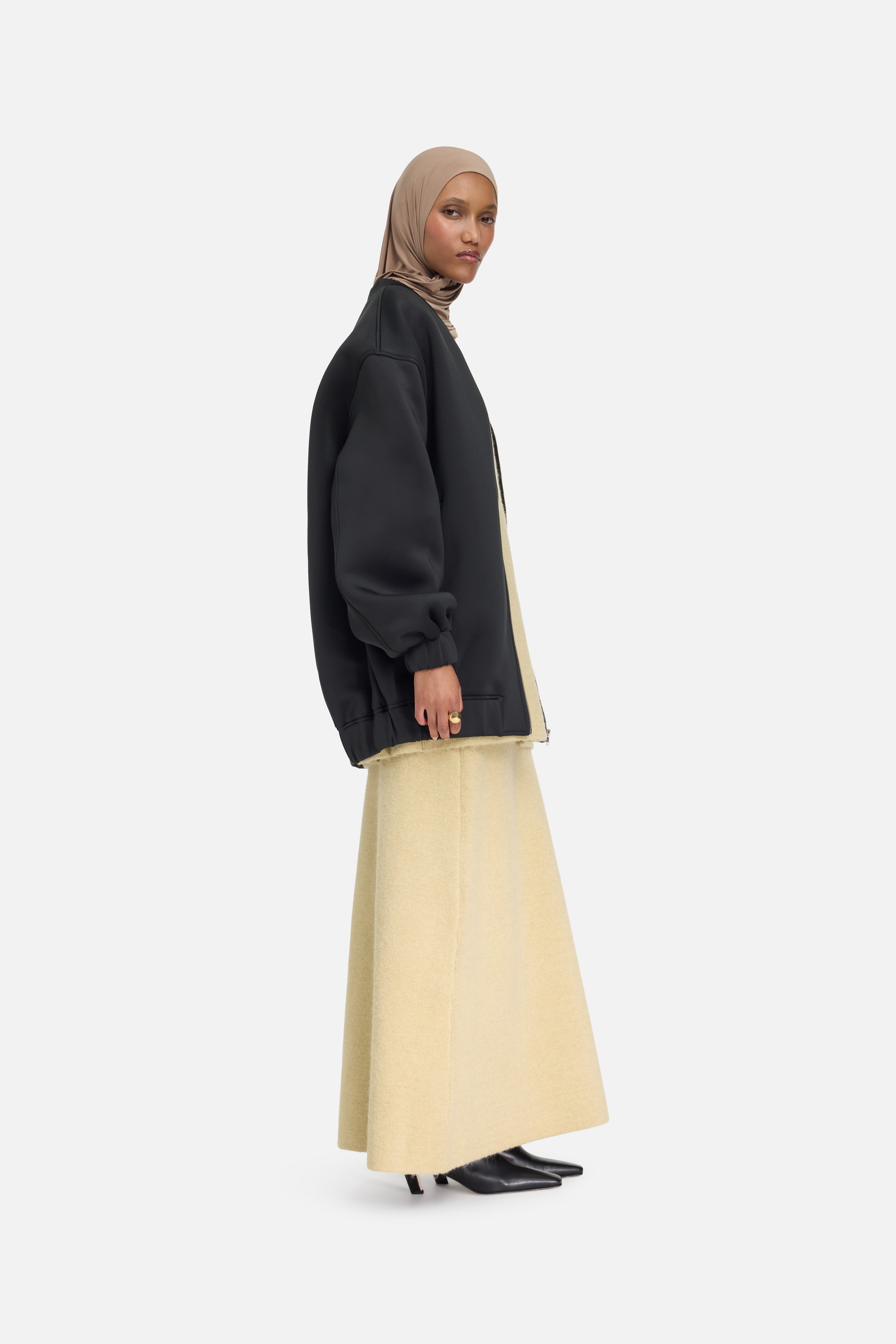 Neoprene Bomber | Black