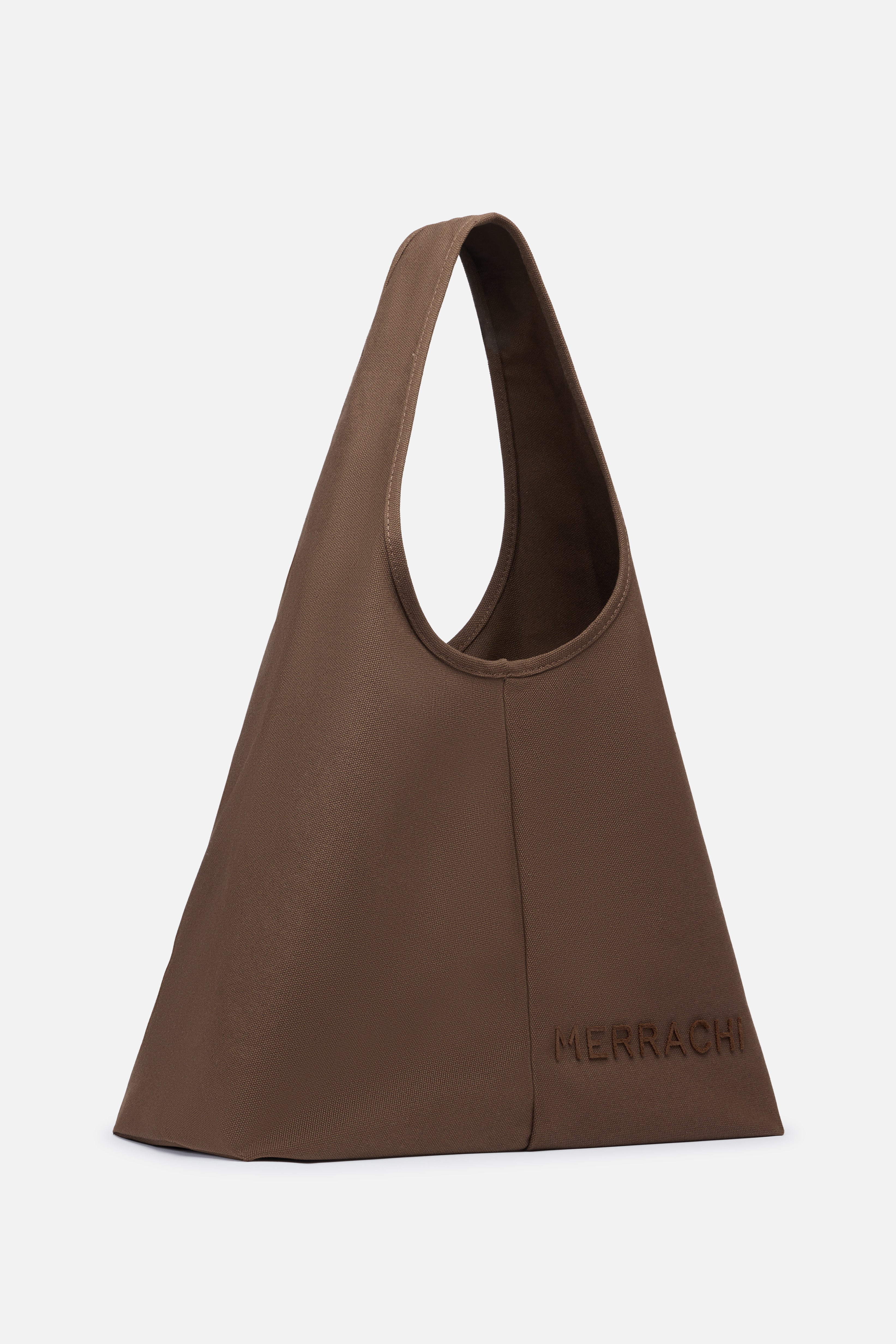 Oval Tote Bag | Chocolate
