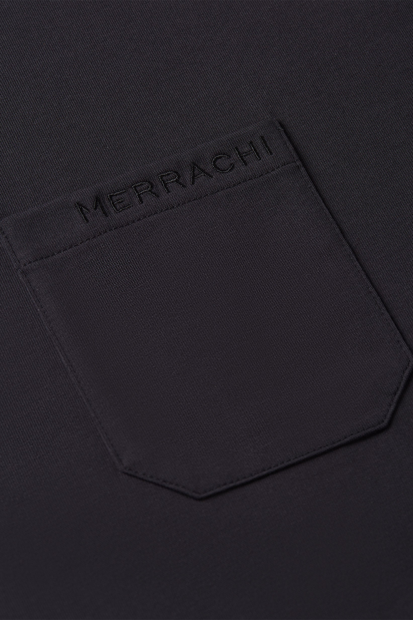 Oversized Cotton Tee | Black