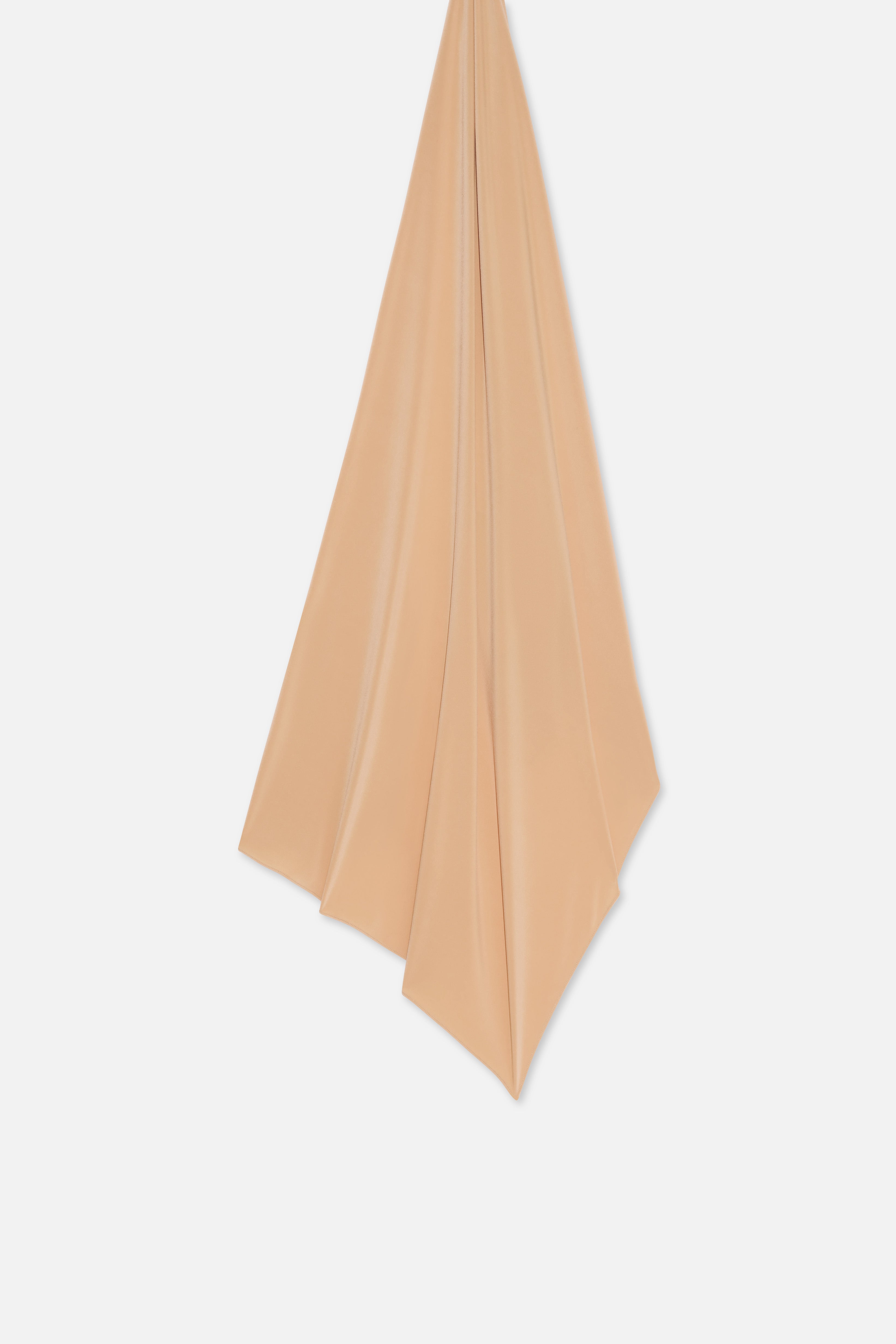 Premium Jersey Scarf | Light Caramel