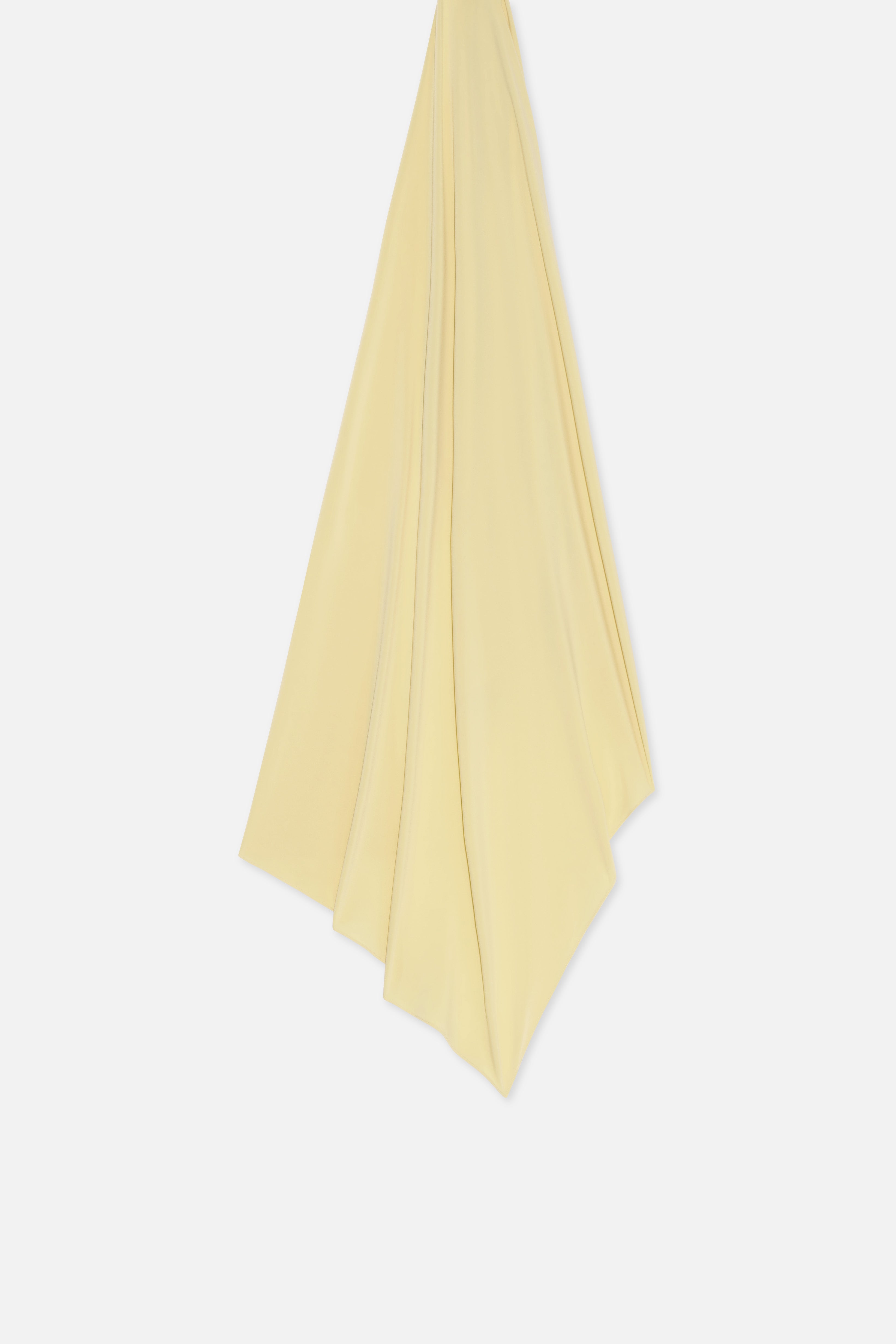 Premium Jersey Scarf | White Honey
