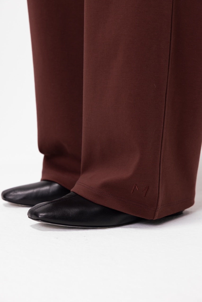 The Casual Pants | Dark Cherry