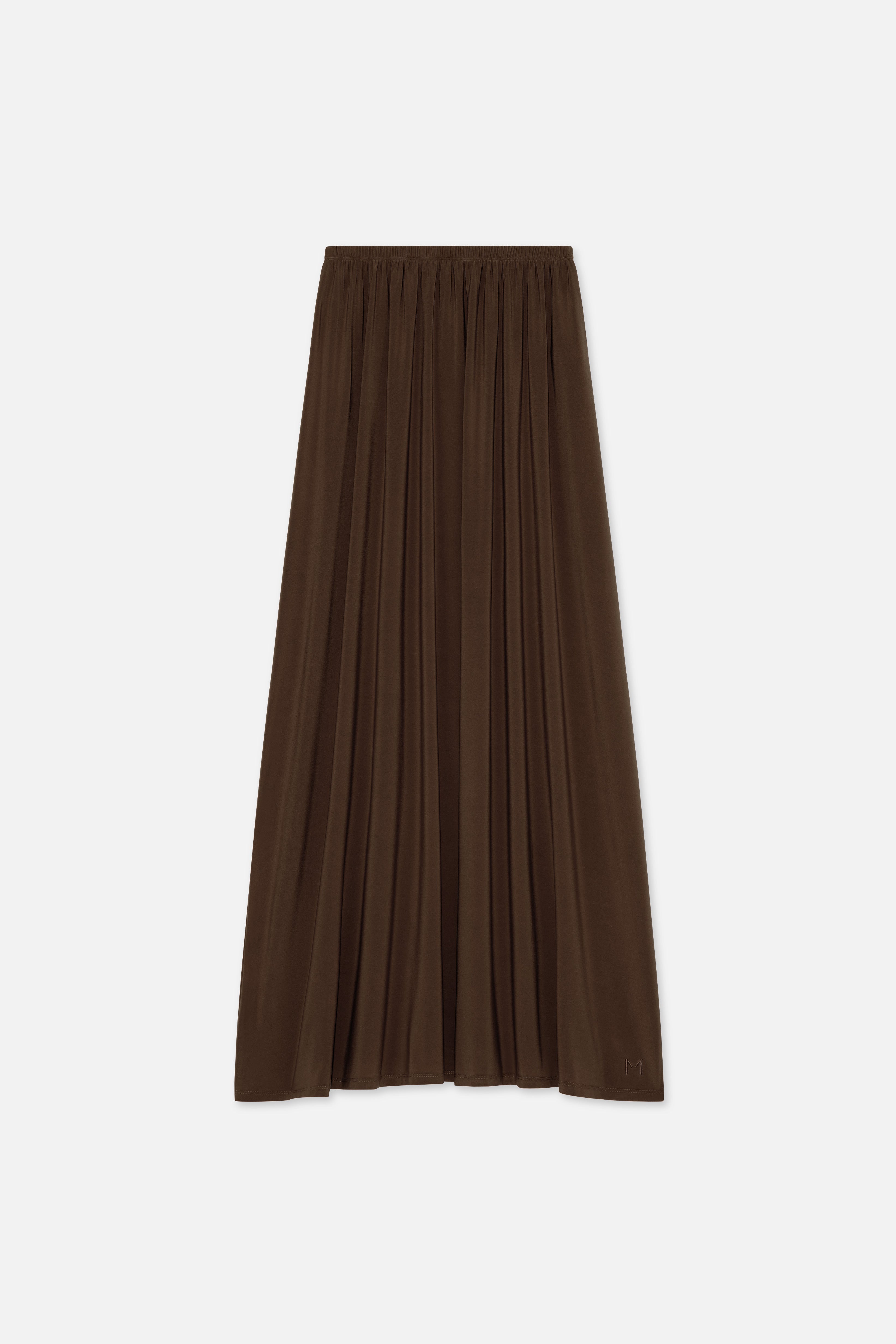 Premium Jersey Prayer Skirt | Chocolate
