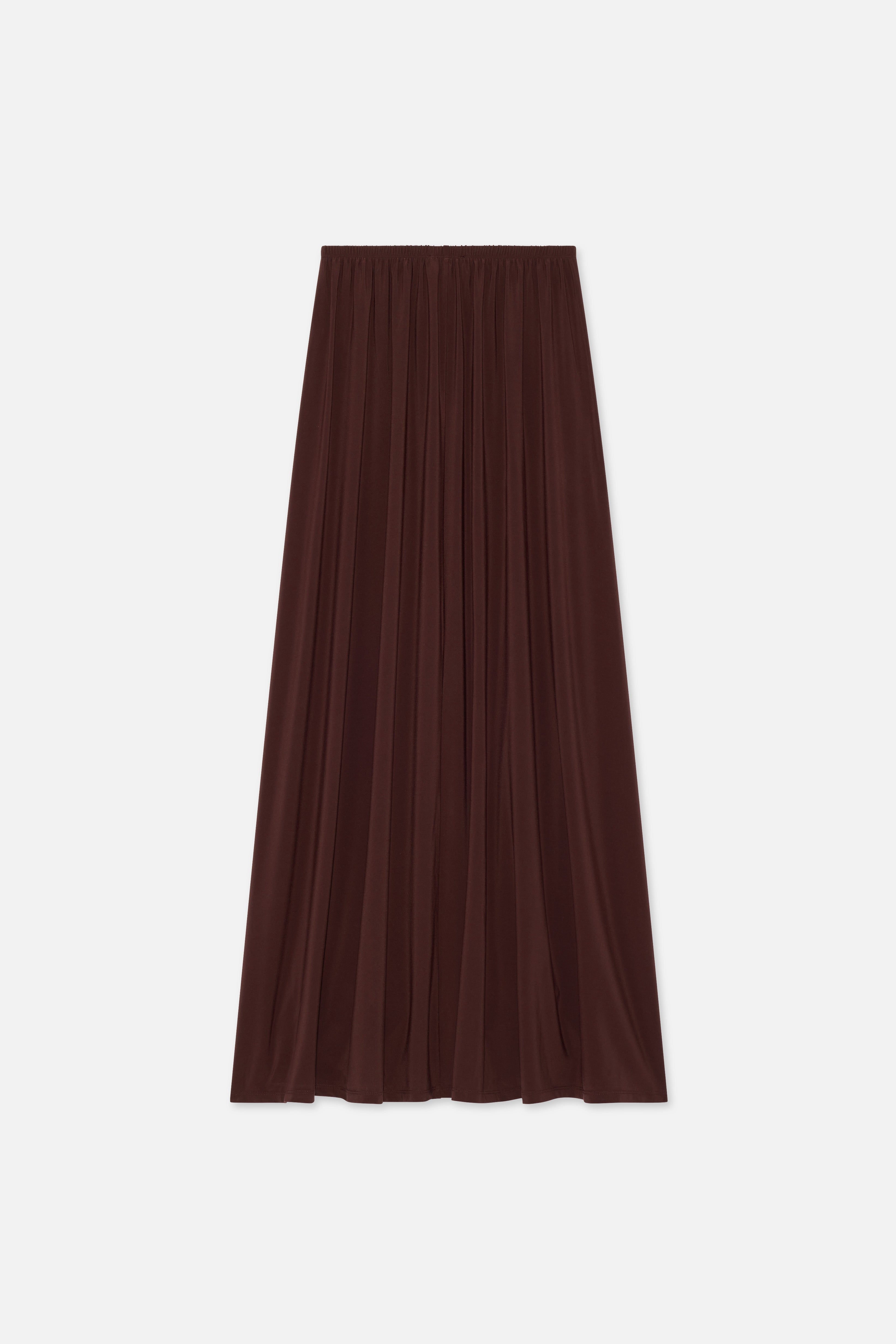 Premium Jersey Prayer Skirt | Dark Cherry