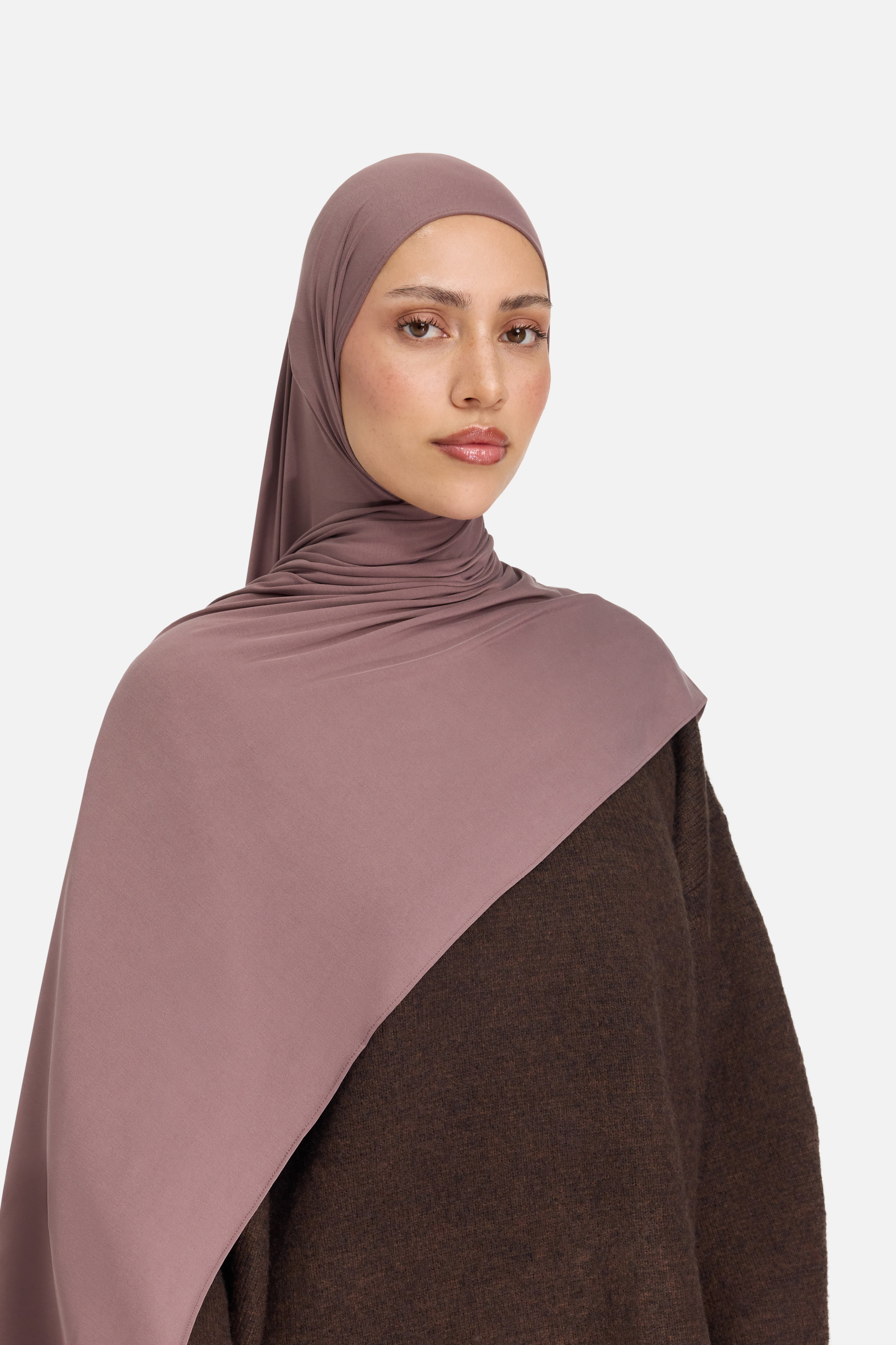 Premium Jersey Scarf | Burnt Red