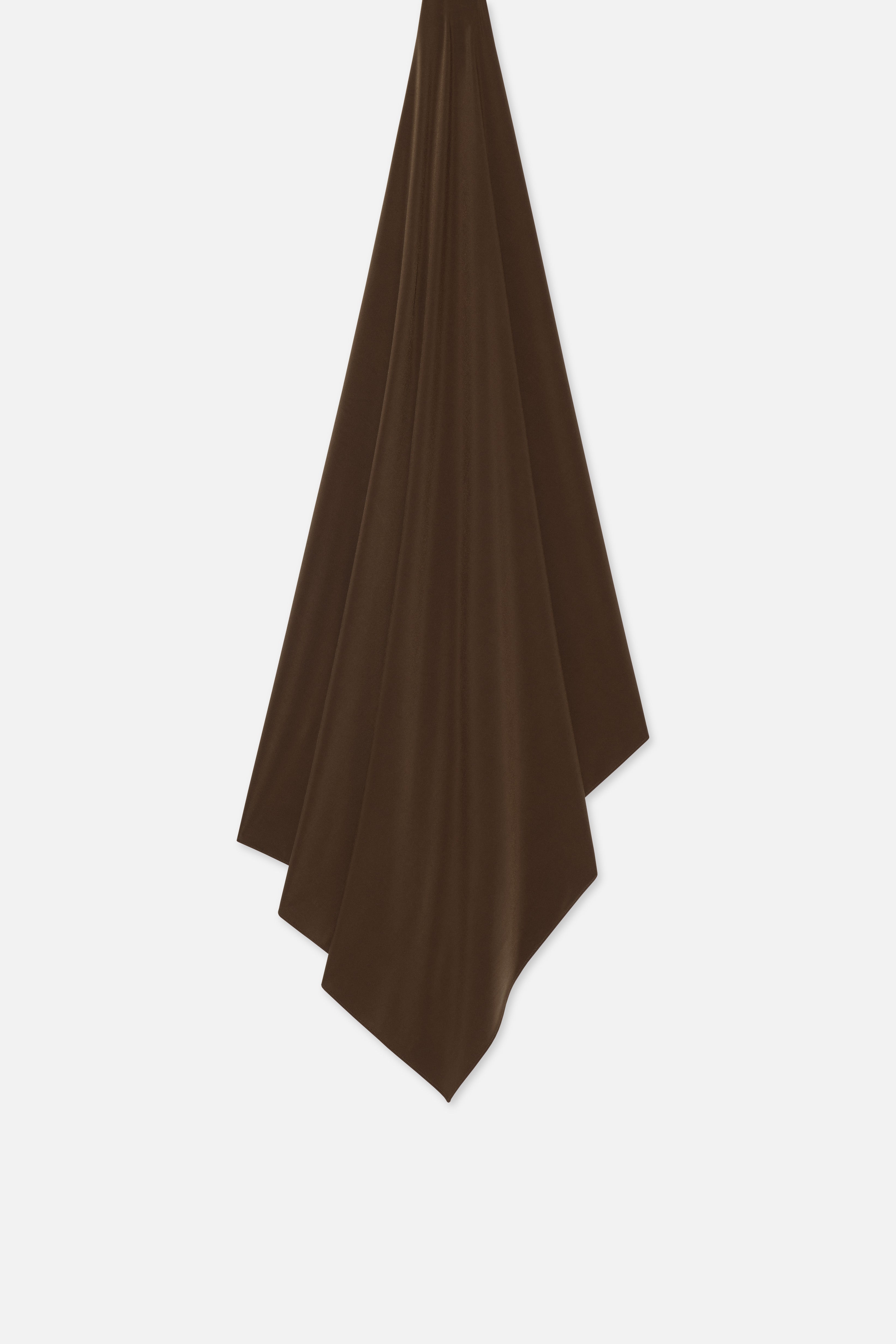 Premium Jersey Scarf | Chocolate