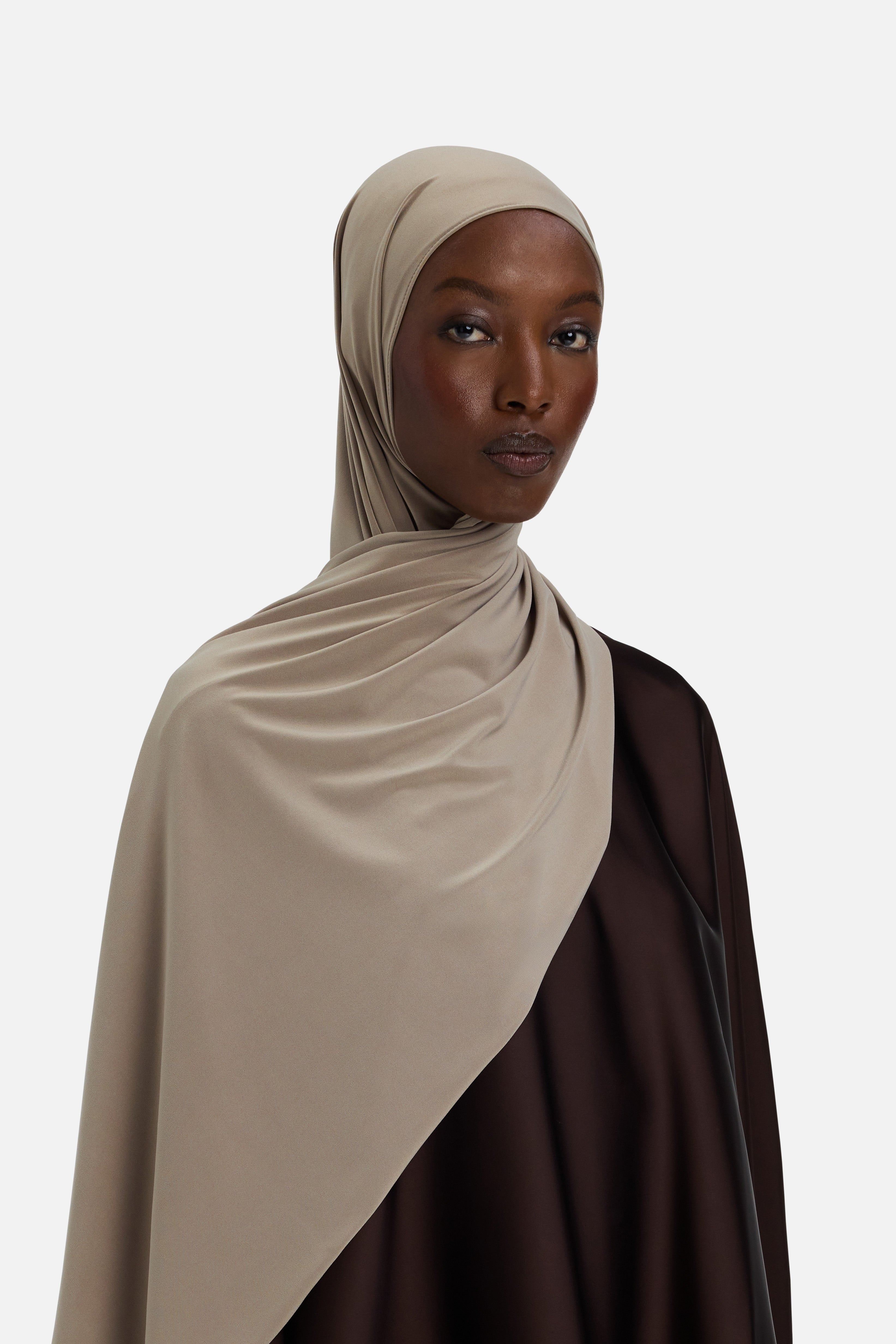Premium Jersey Scarf | Desert Brown