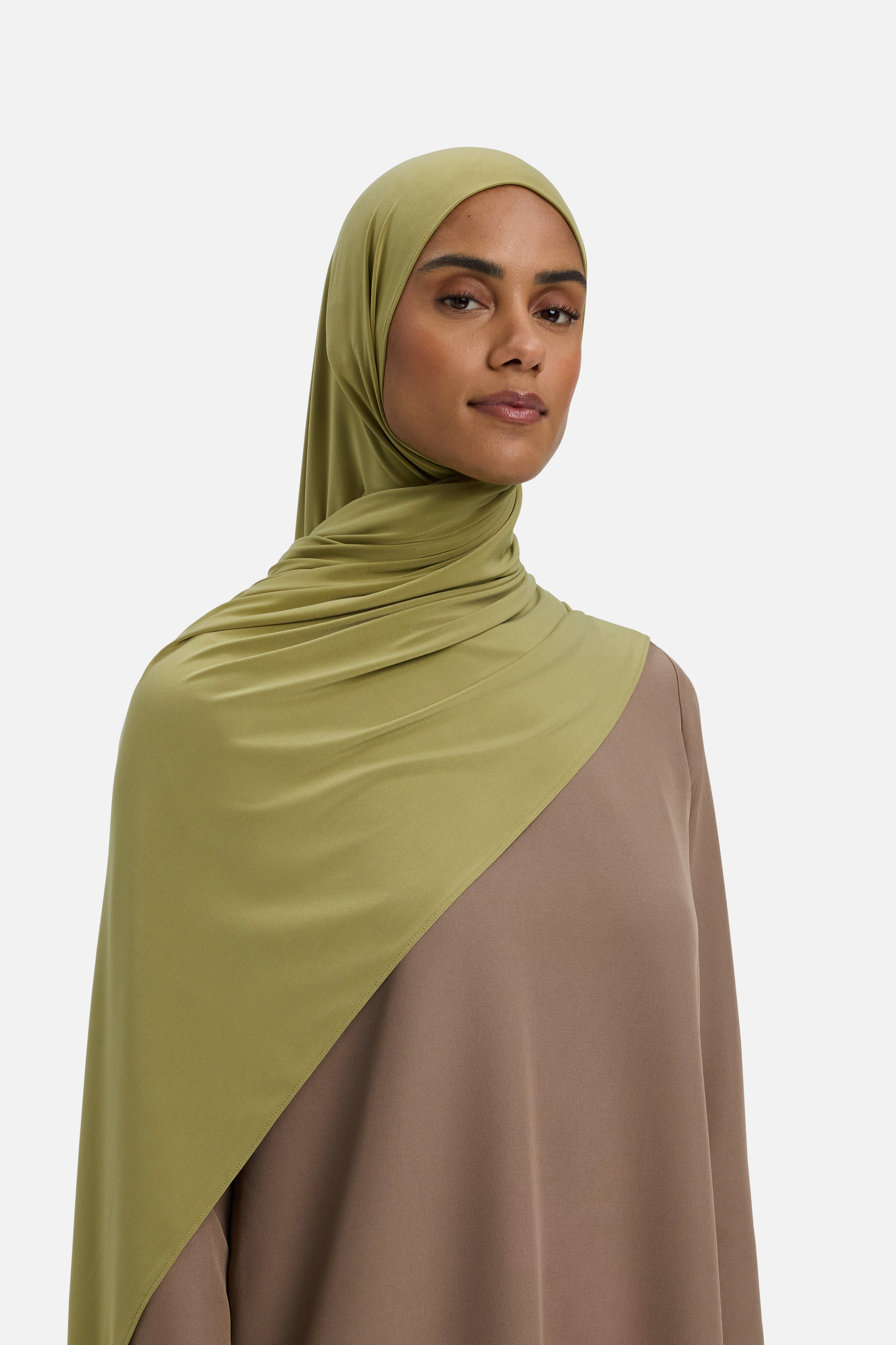 Premium Jersey Scarf | Ground Basil