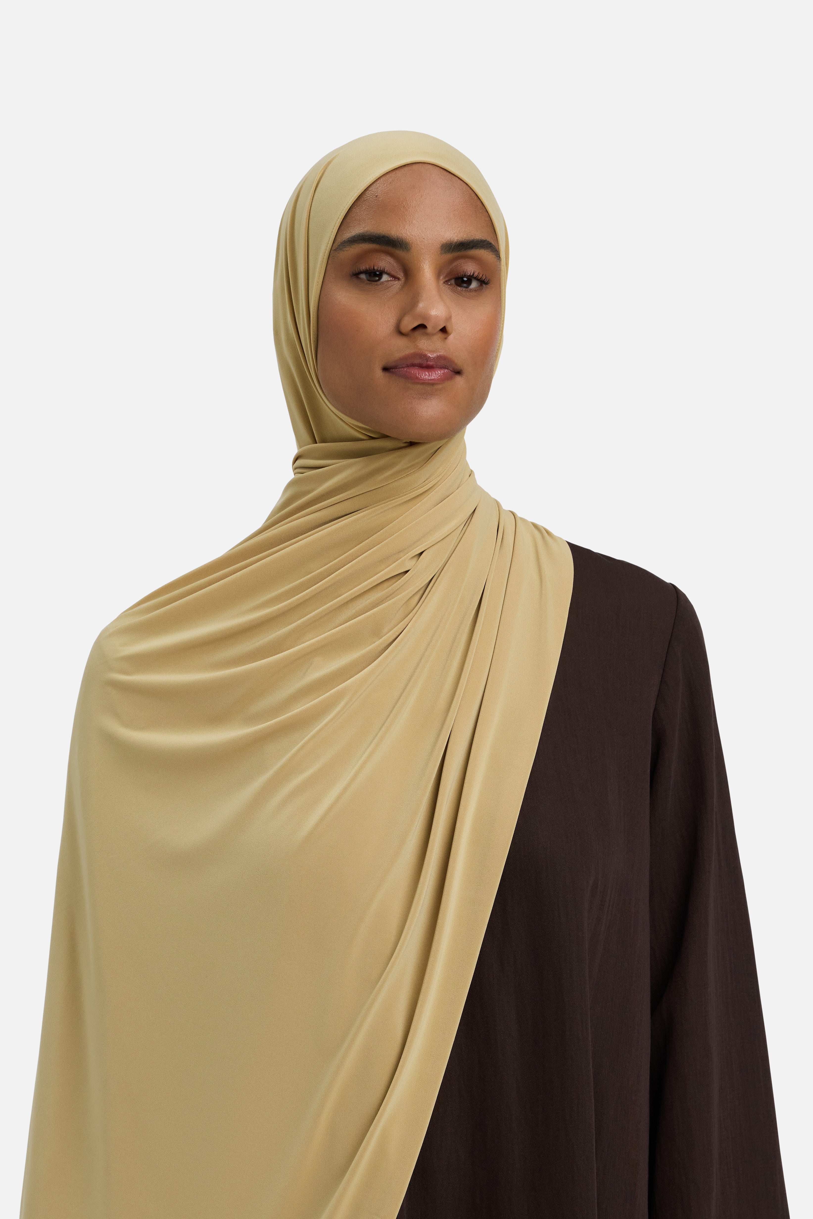 Premium Jersey Scarf | Light Chai