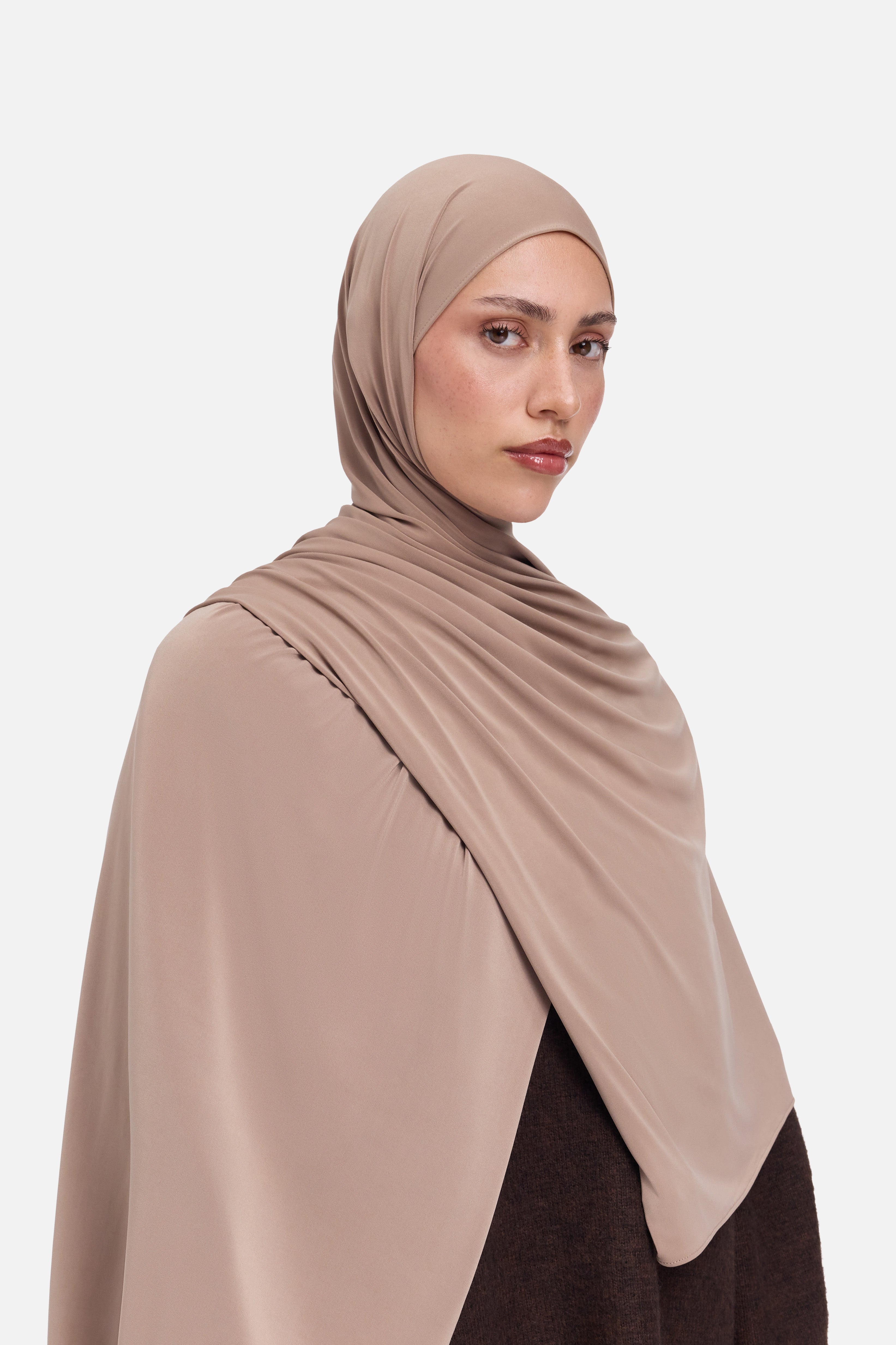 Premium Jersey Scarf | Light Plum