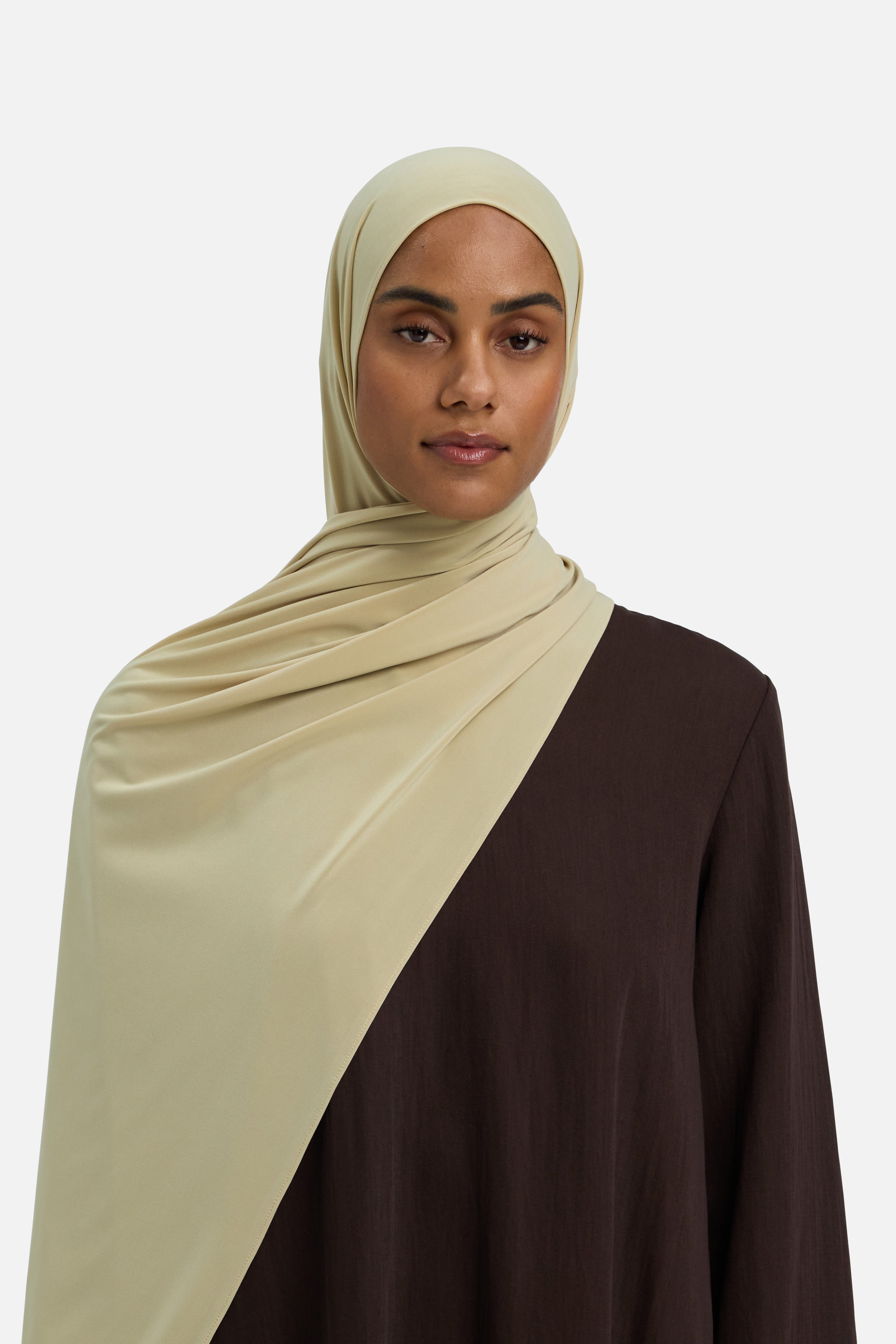 Premium Jersey Scarf | Macadamia