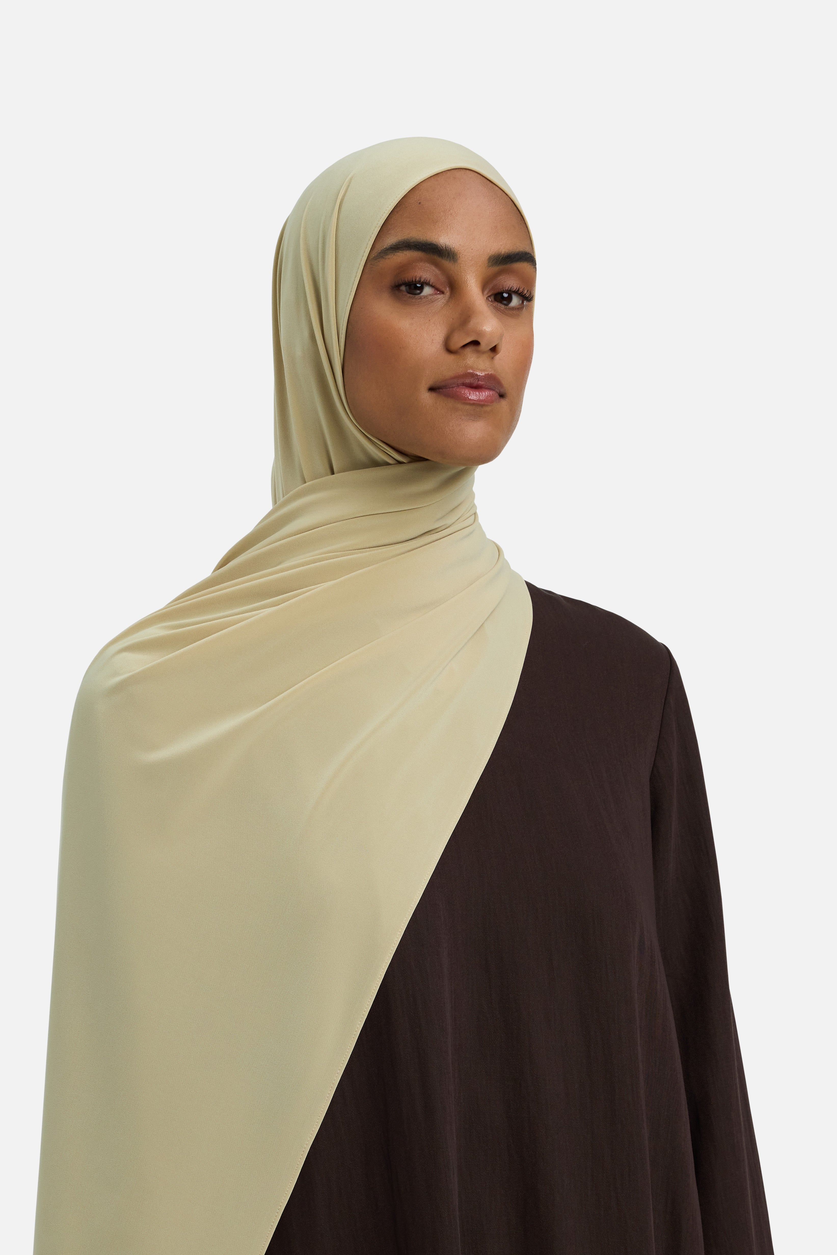 Premium Jersey Scarf | Macadamia