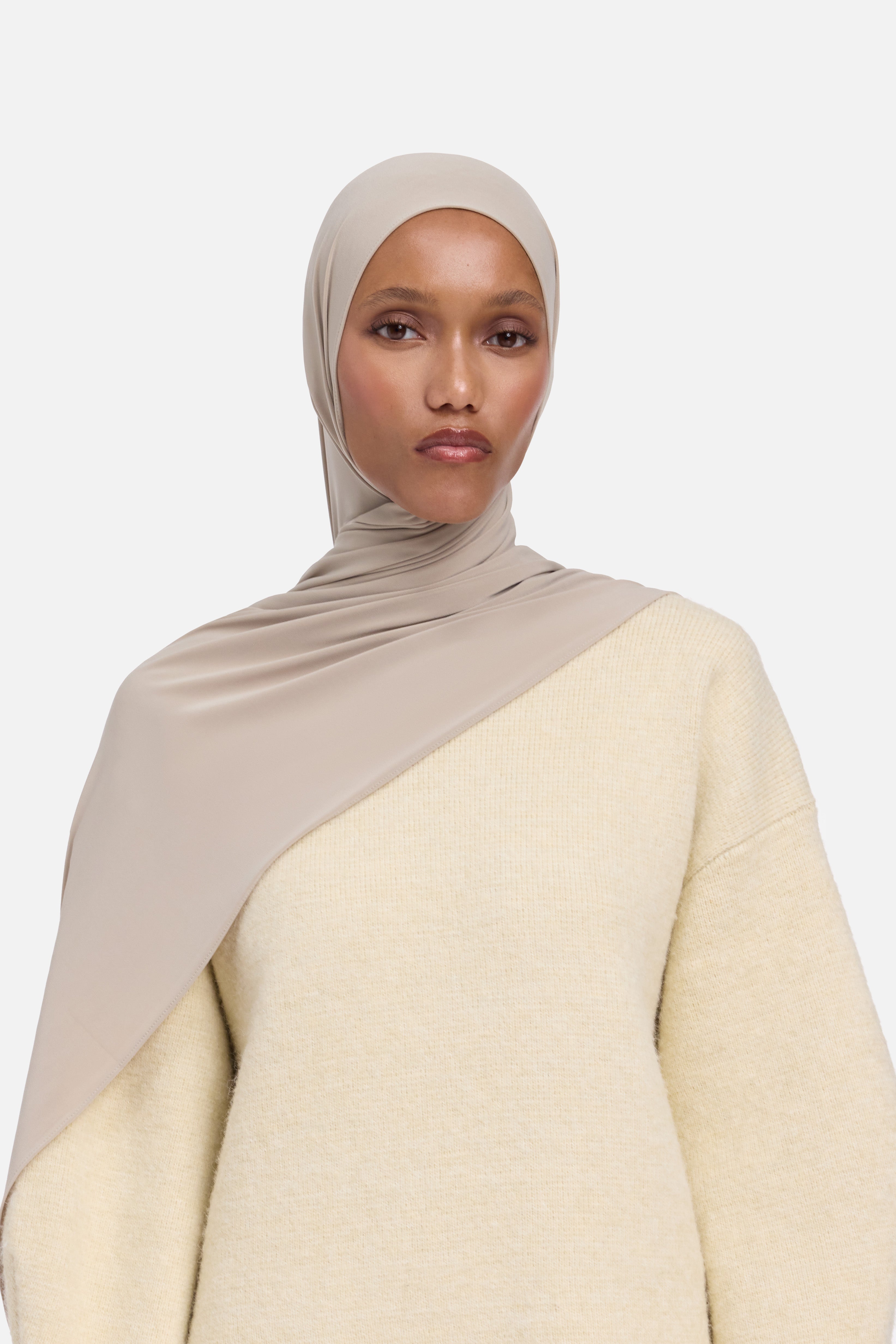 Premium Jersey Scarf | Mink