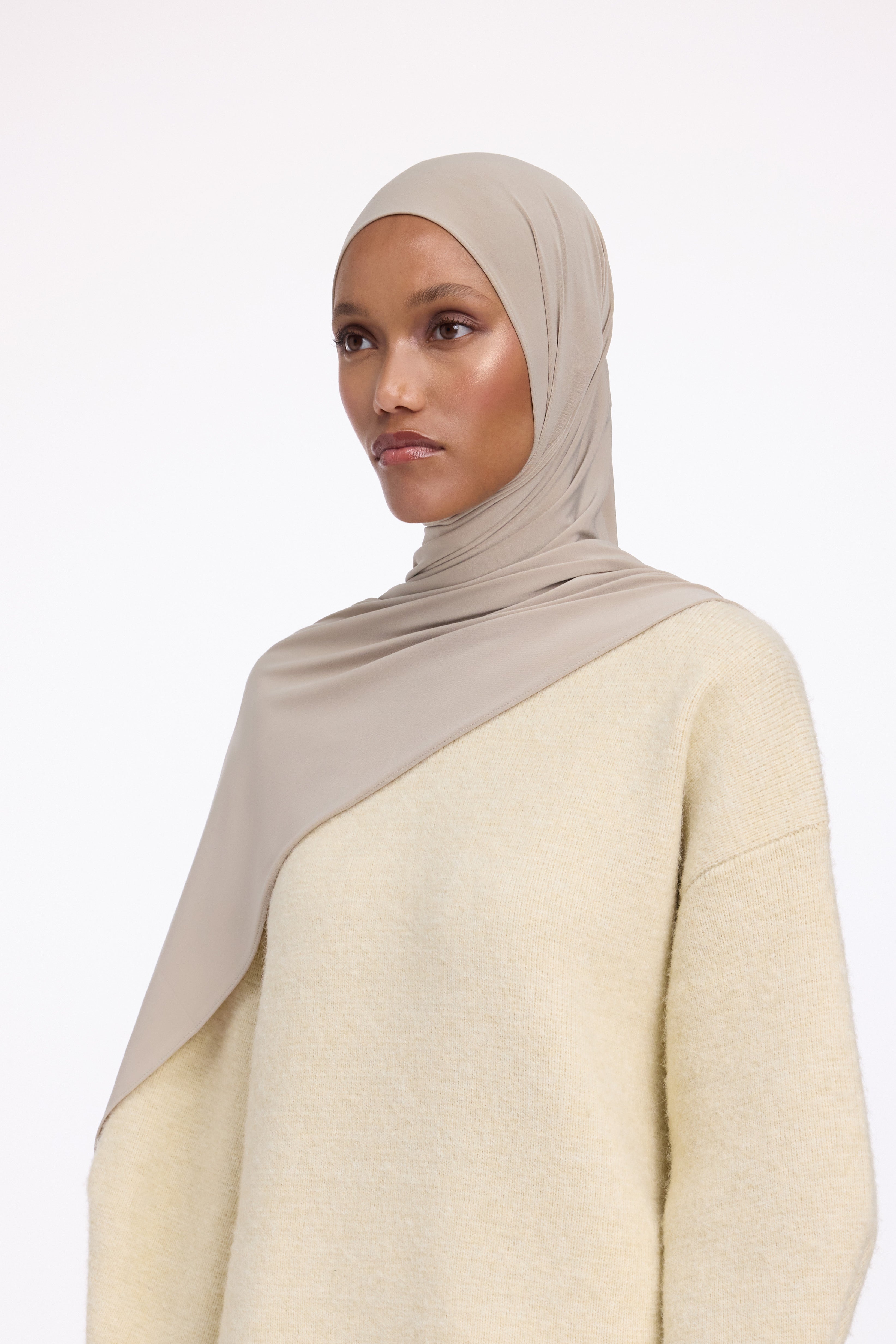 Premium Jersey Scarf | Mink