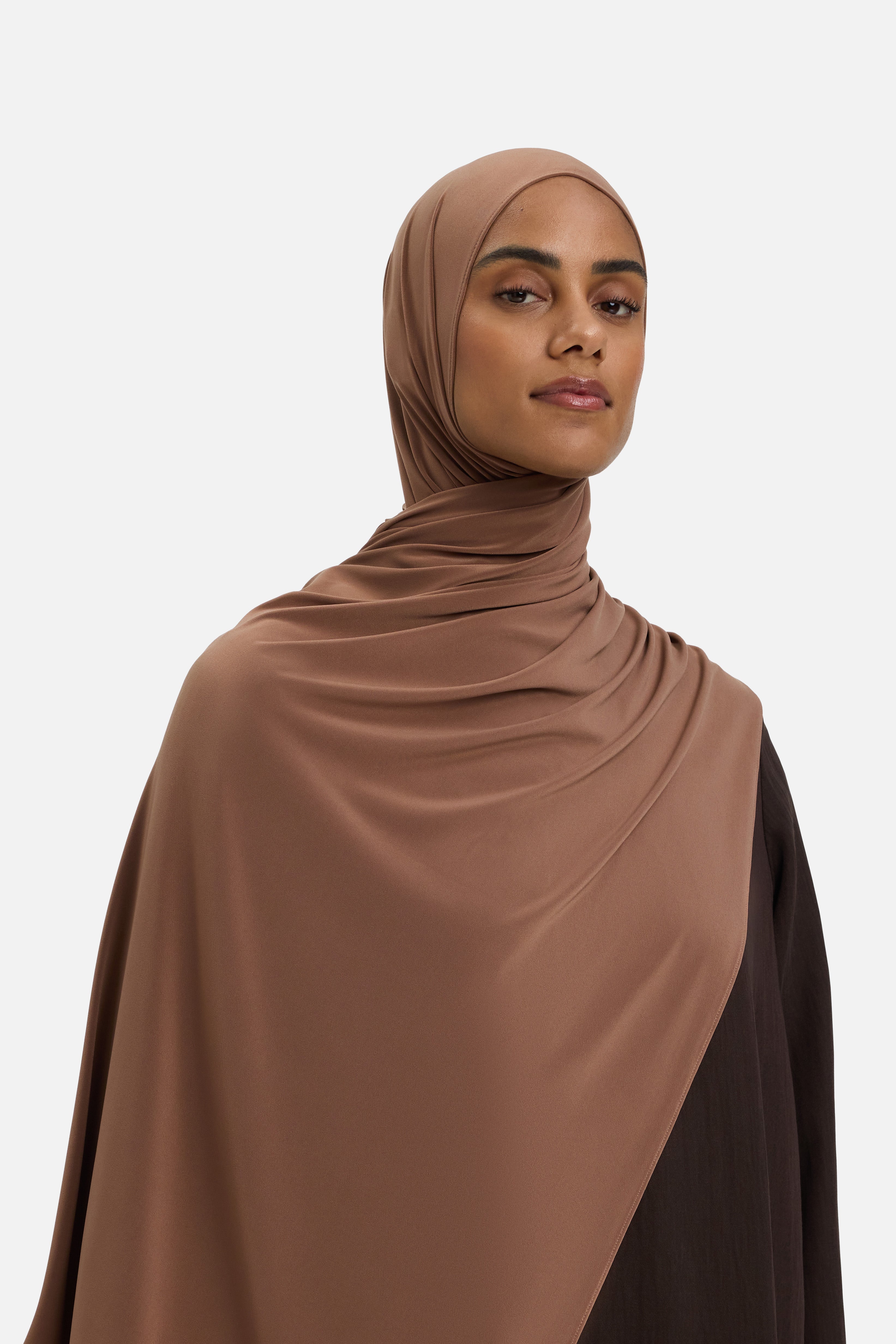 Premium Jersey Scarf | Terracotta