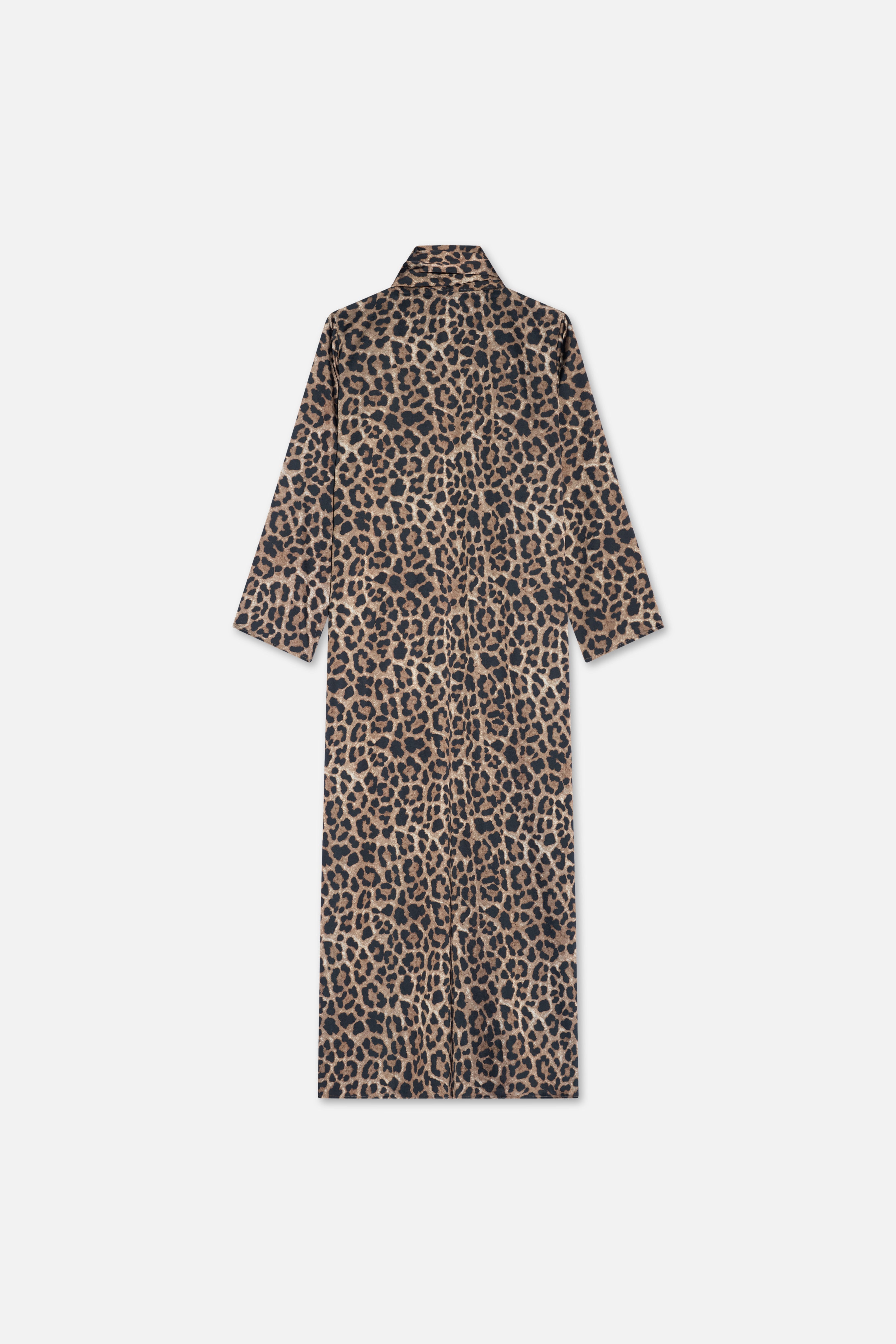 Shawl Dress | Leopard