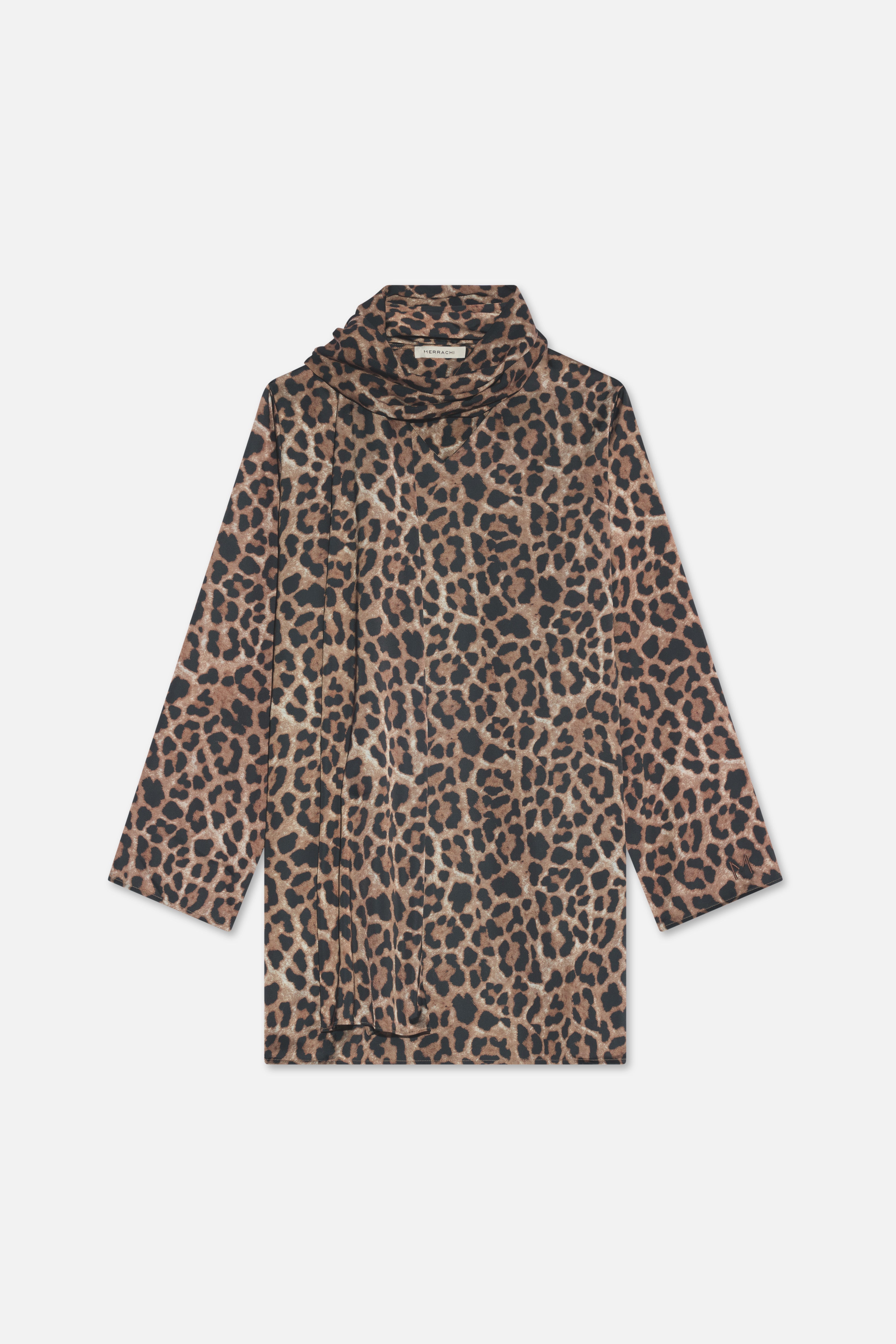 Shawl Shirt | Leopard