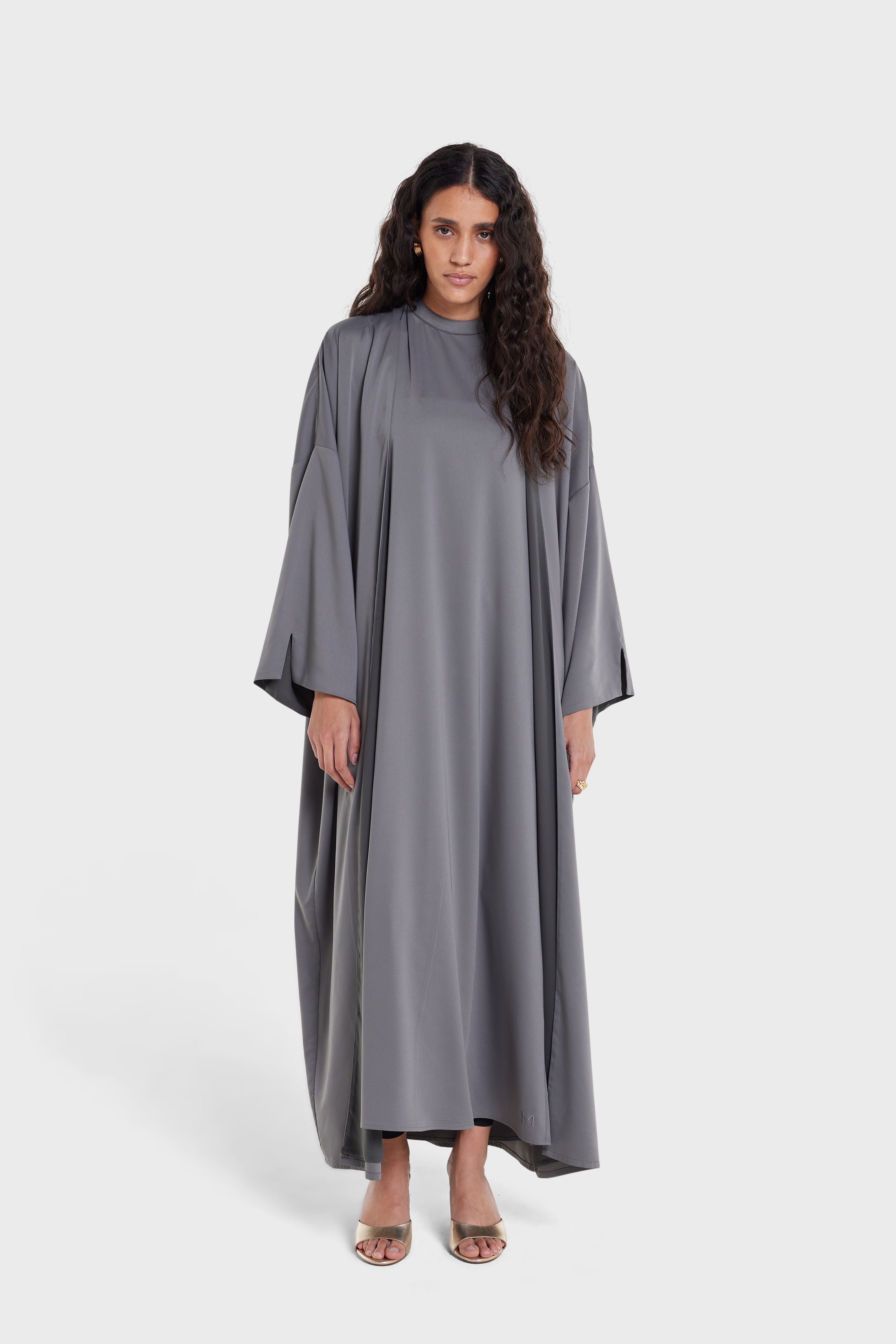 Summer Abaya | Dark Grey