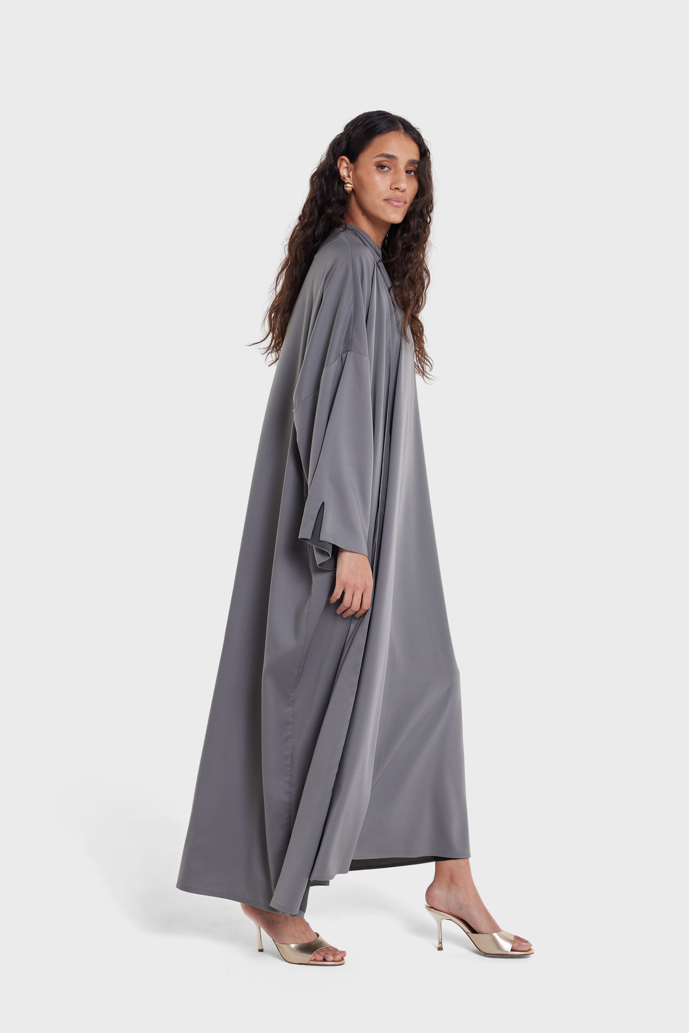 Summer Abaya | Dark Grey