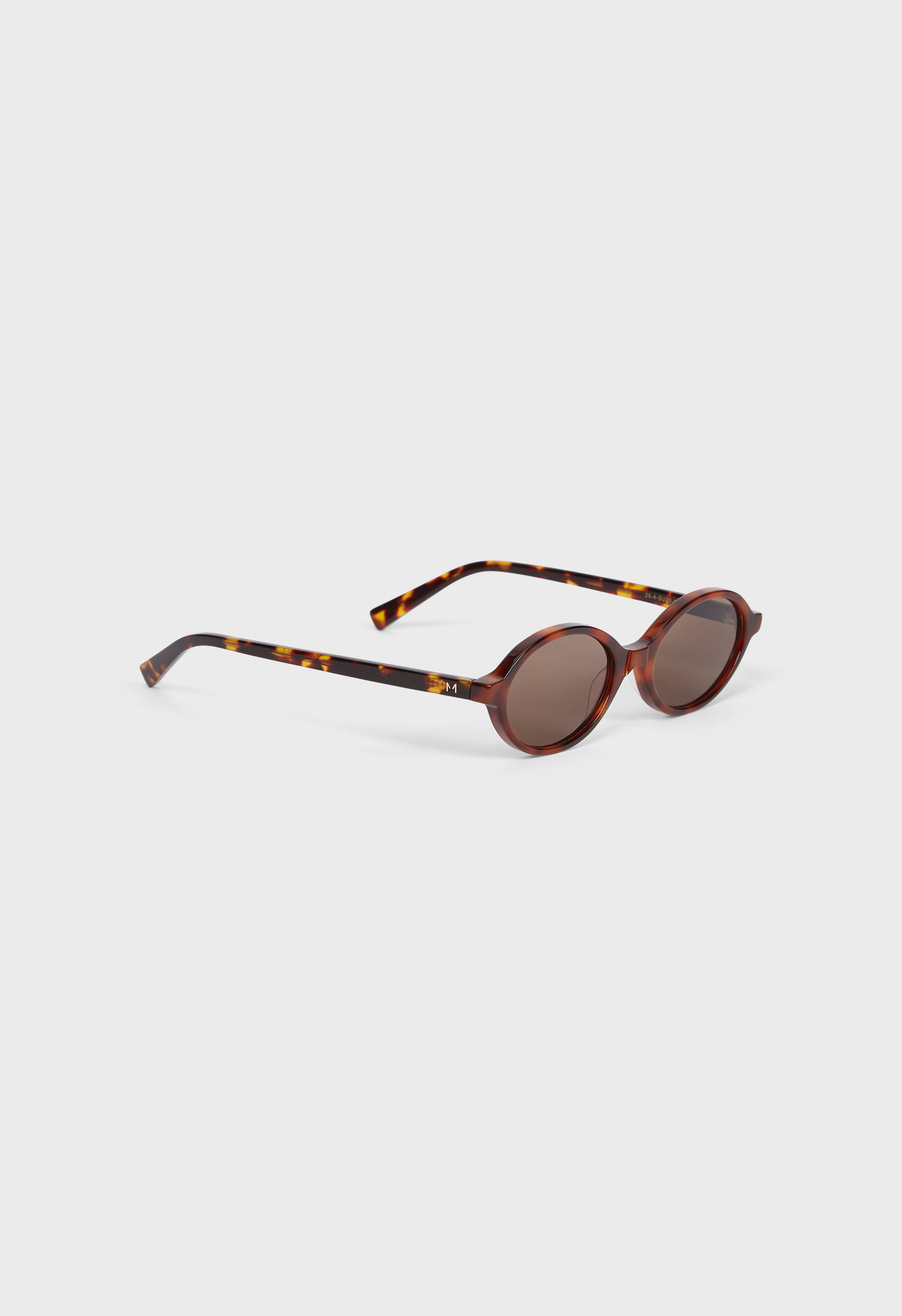 Acetate Framed Sunglasses | Turtle