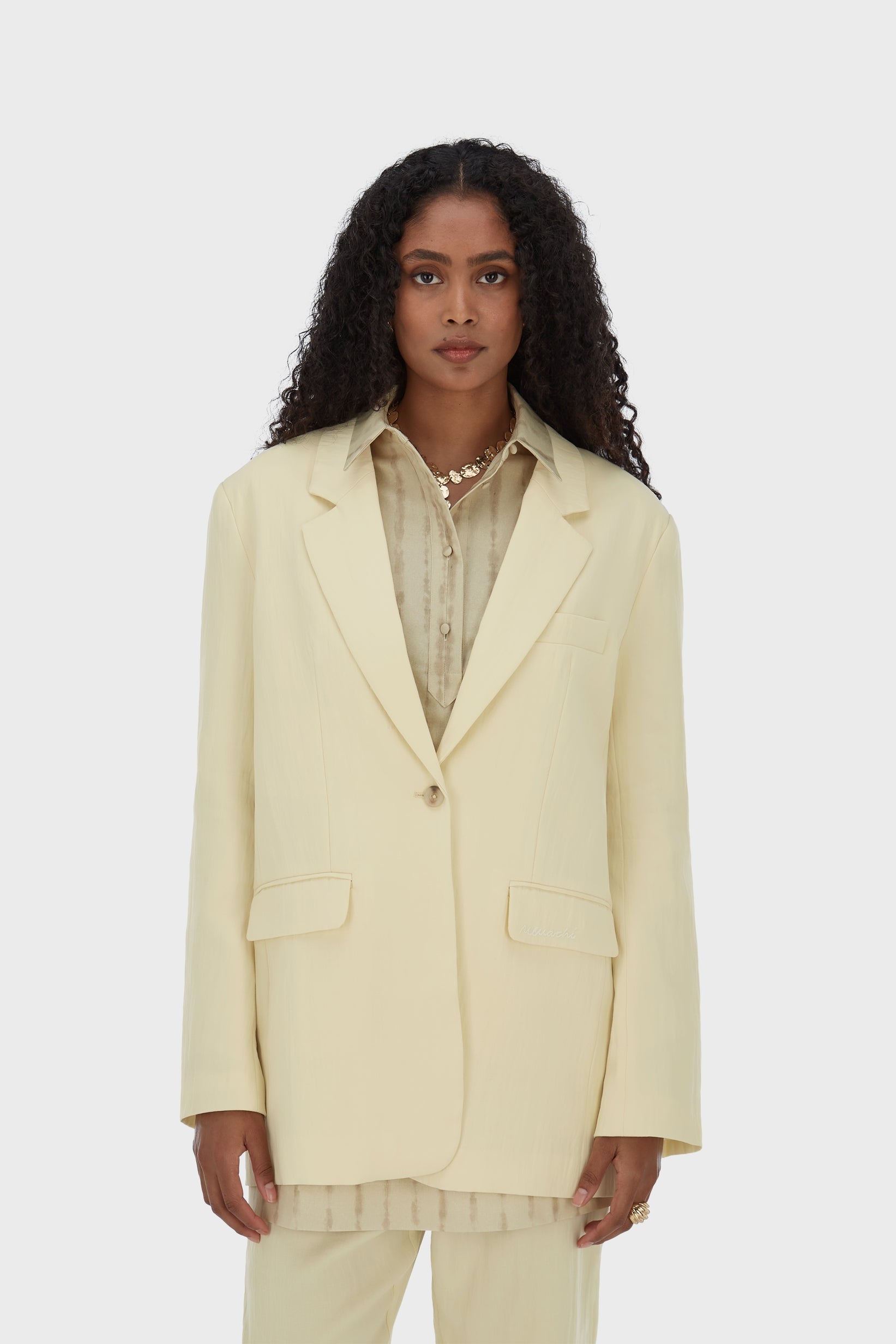 Box Fit Blazer | Sorbet