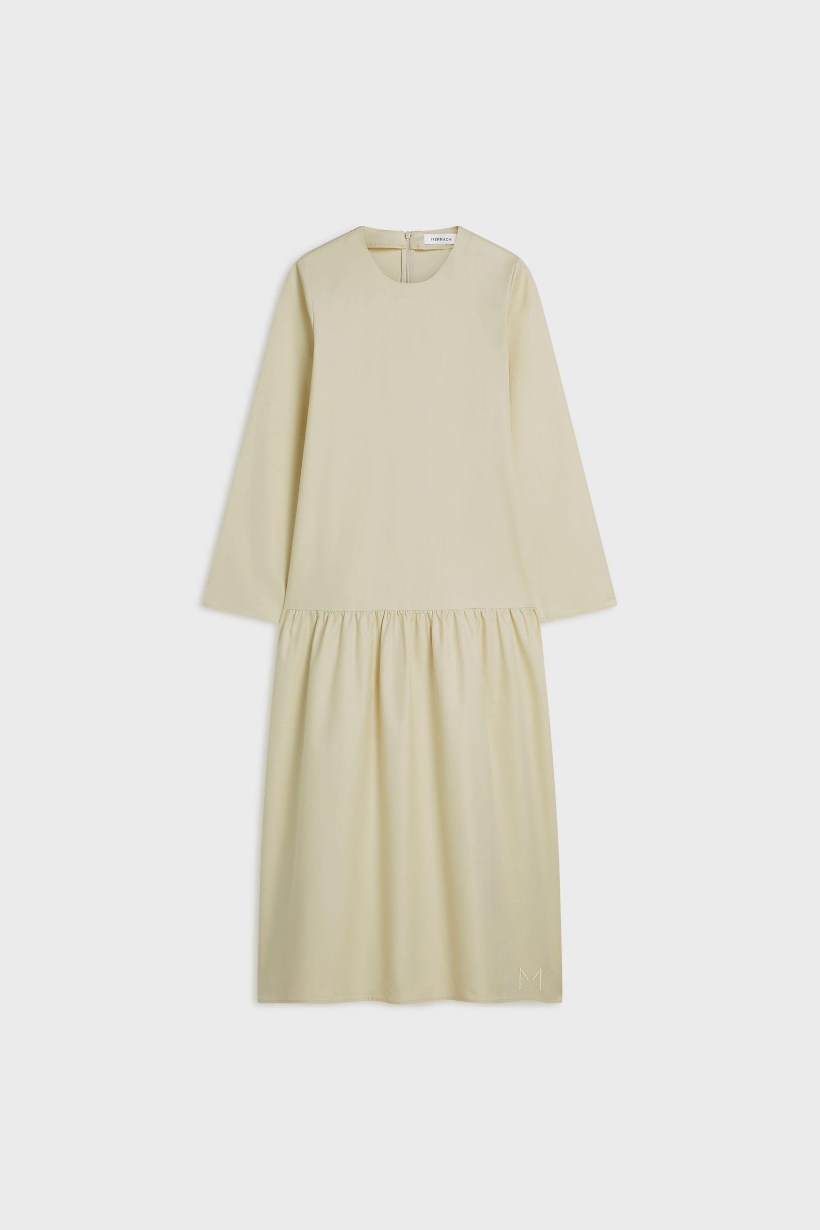 Drop Waist Dress | Sand