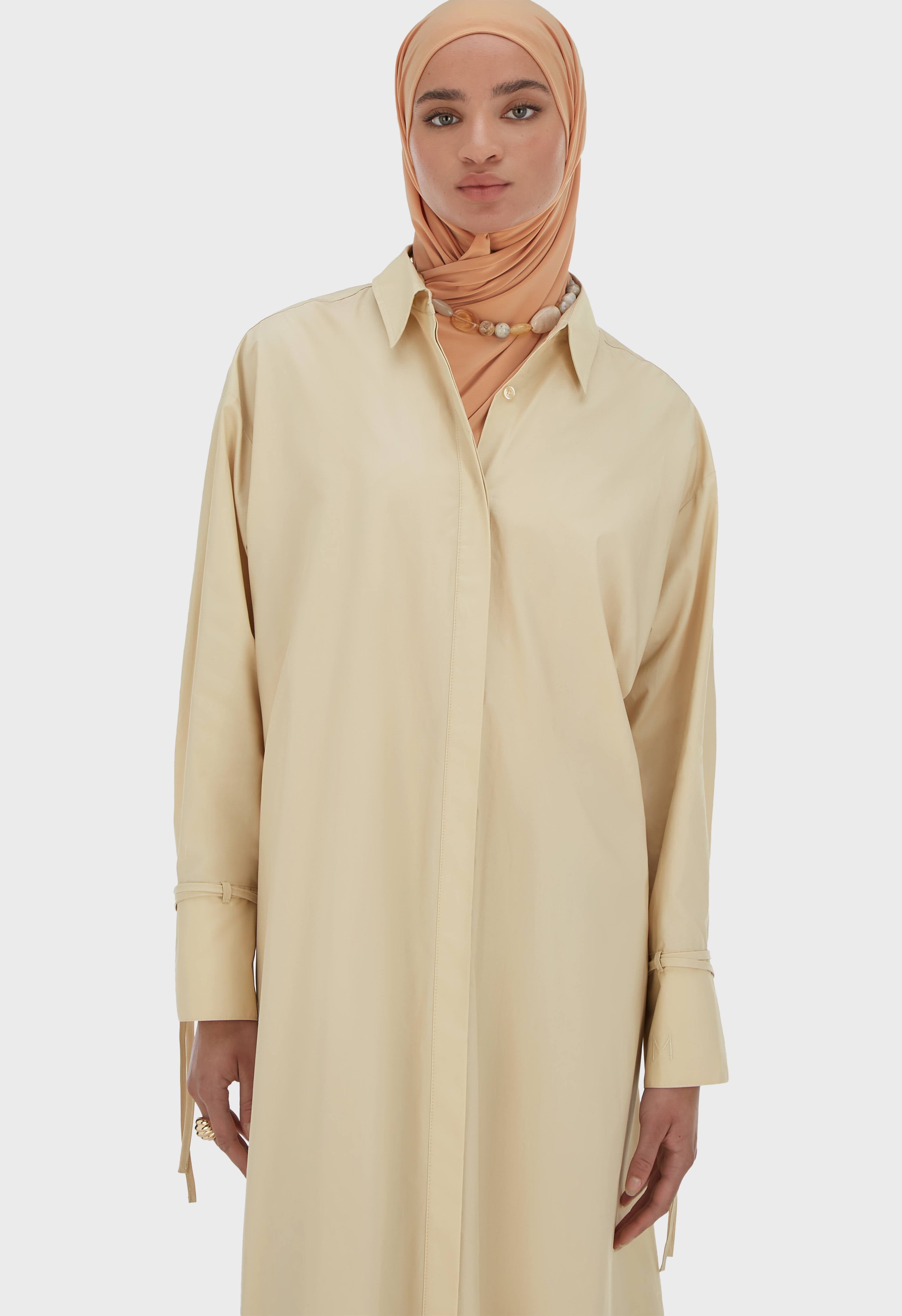 Poplin Dress | Brown Rice