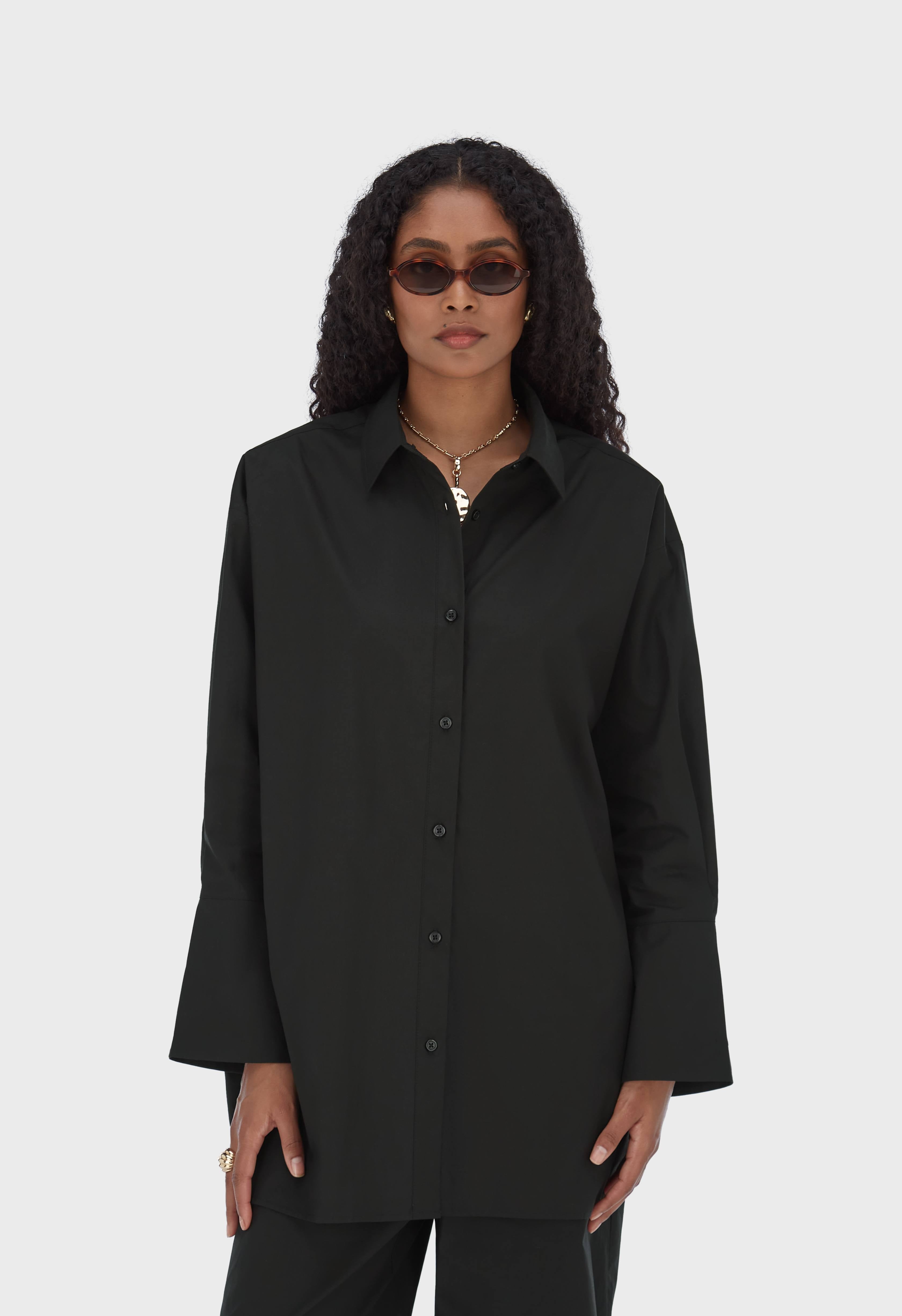 Poplin Shirt | Black