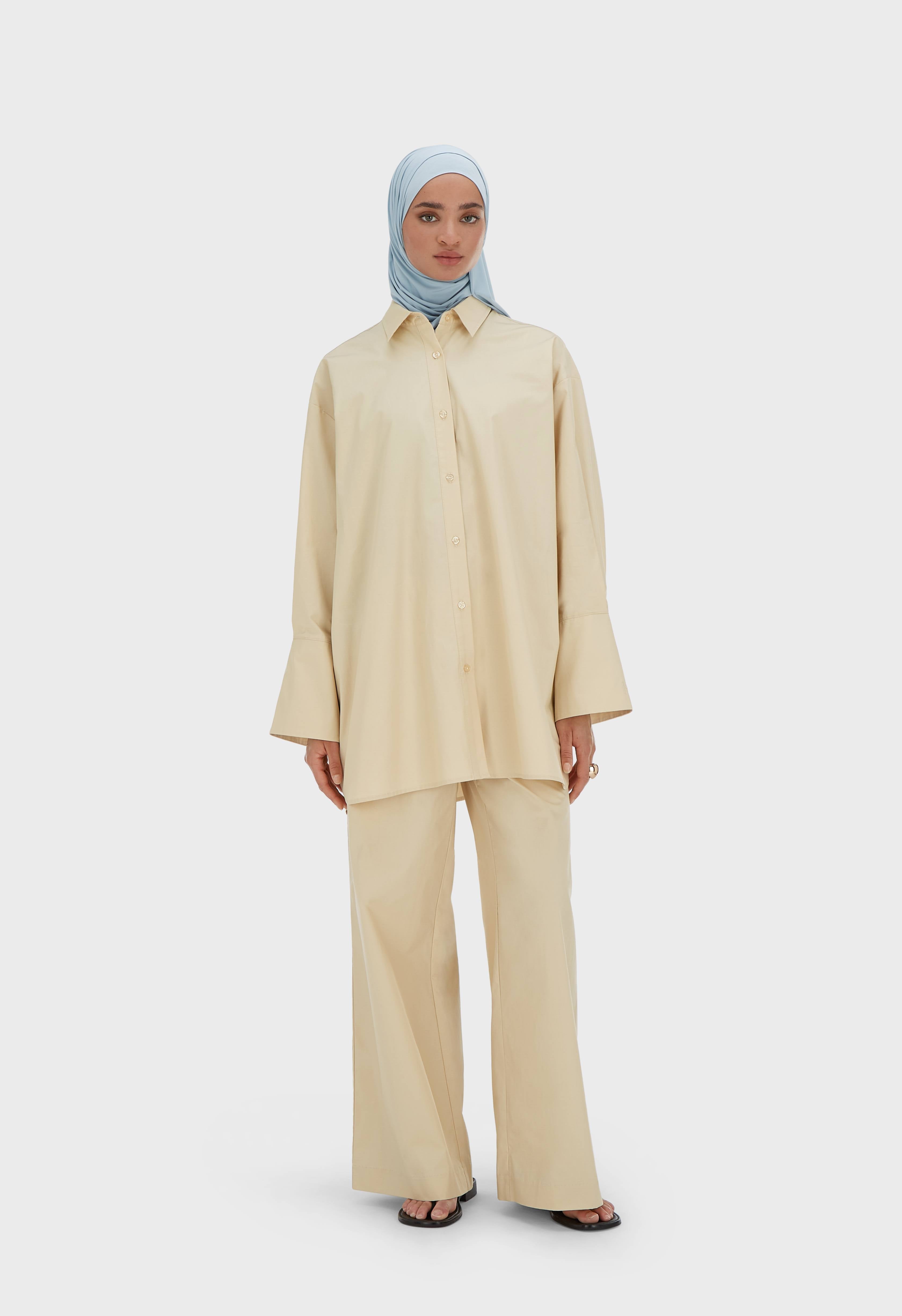 Poplin Shirt | Brown Rice