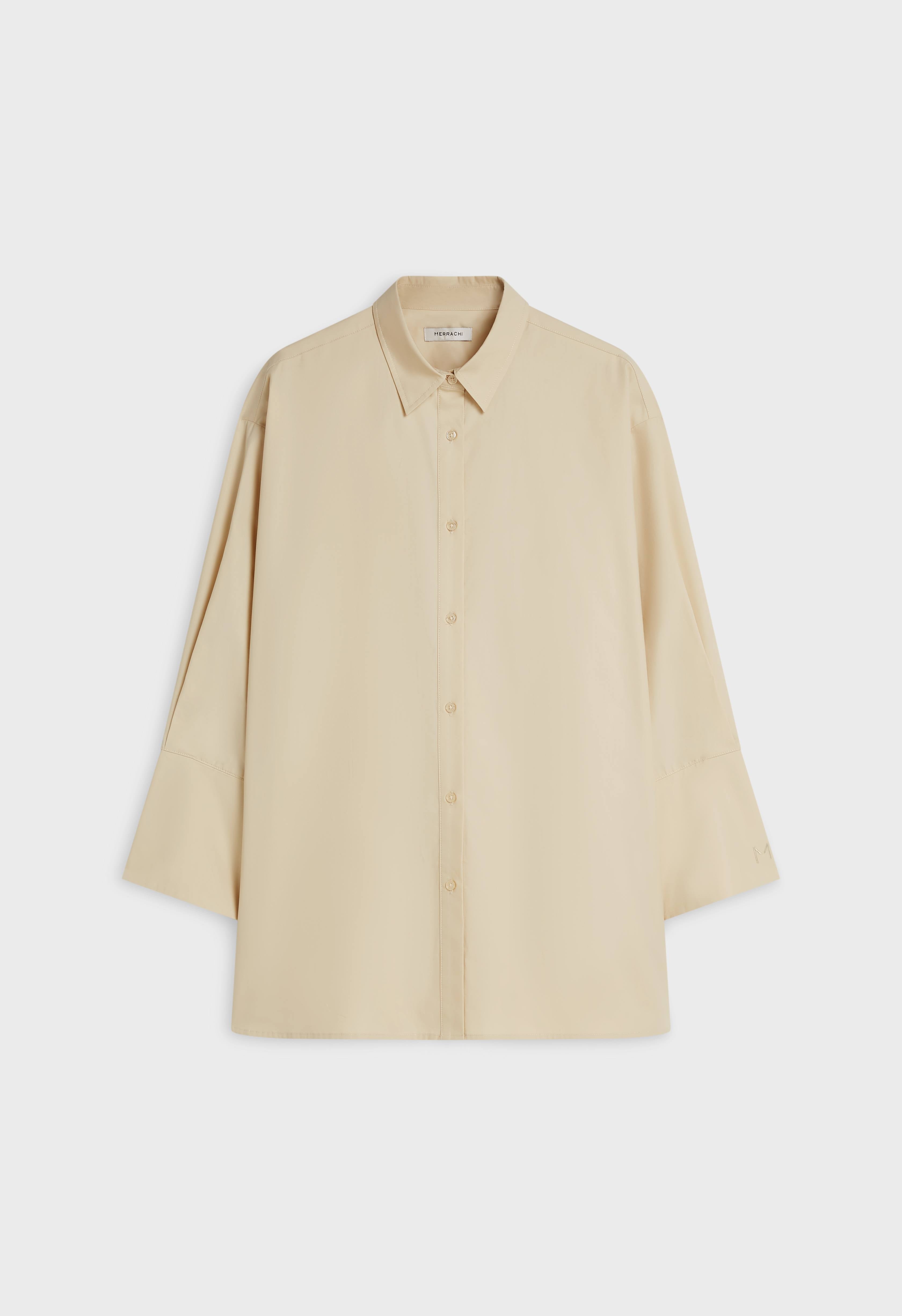 Poplin Shirt | Brown Rice