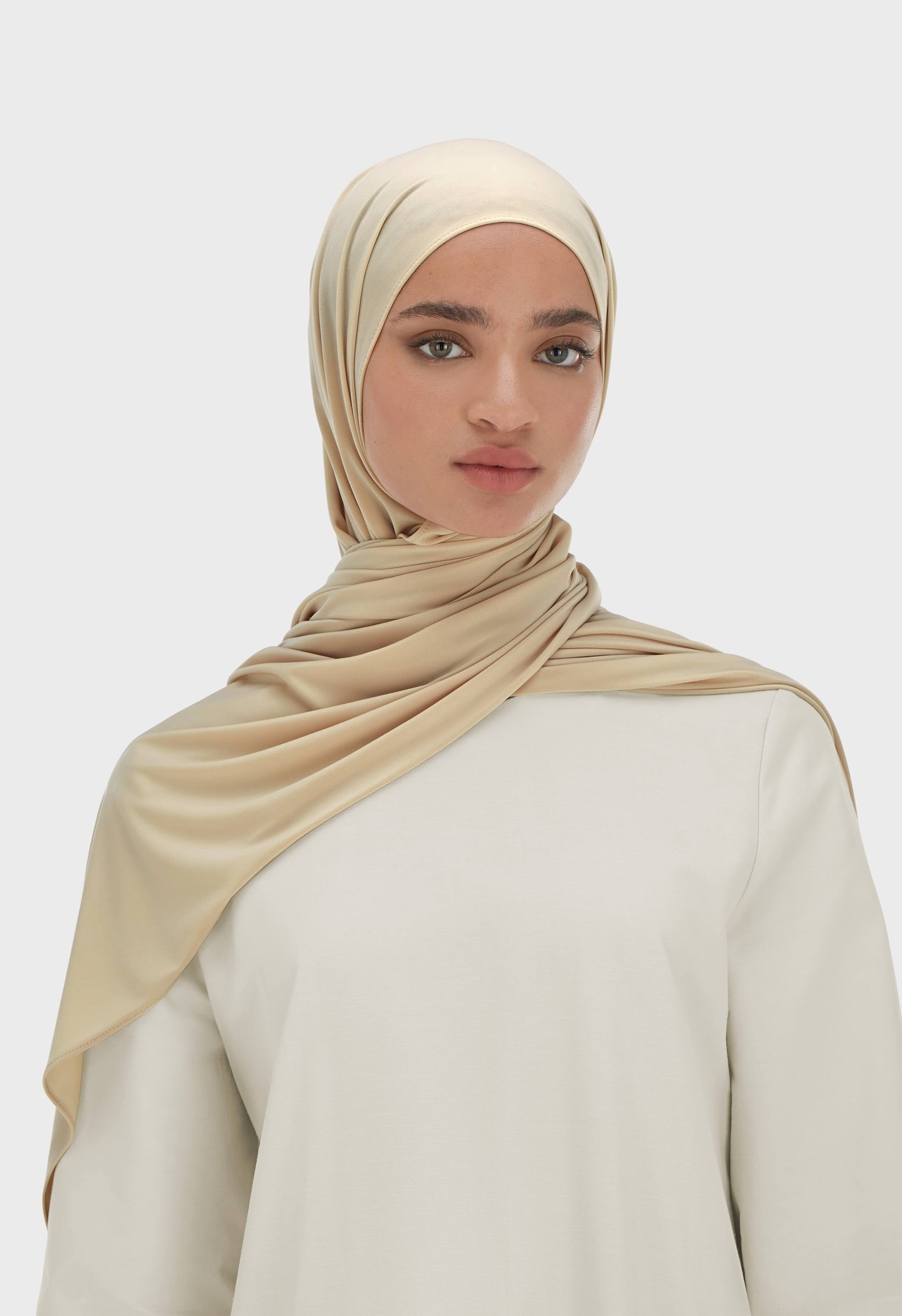 Premium Jersey Scarf | Brown Rice