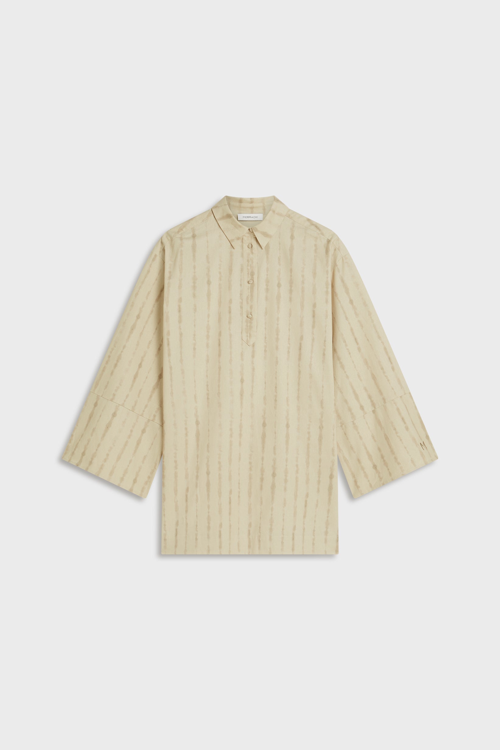 Shibori Top | Brown Rice