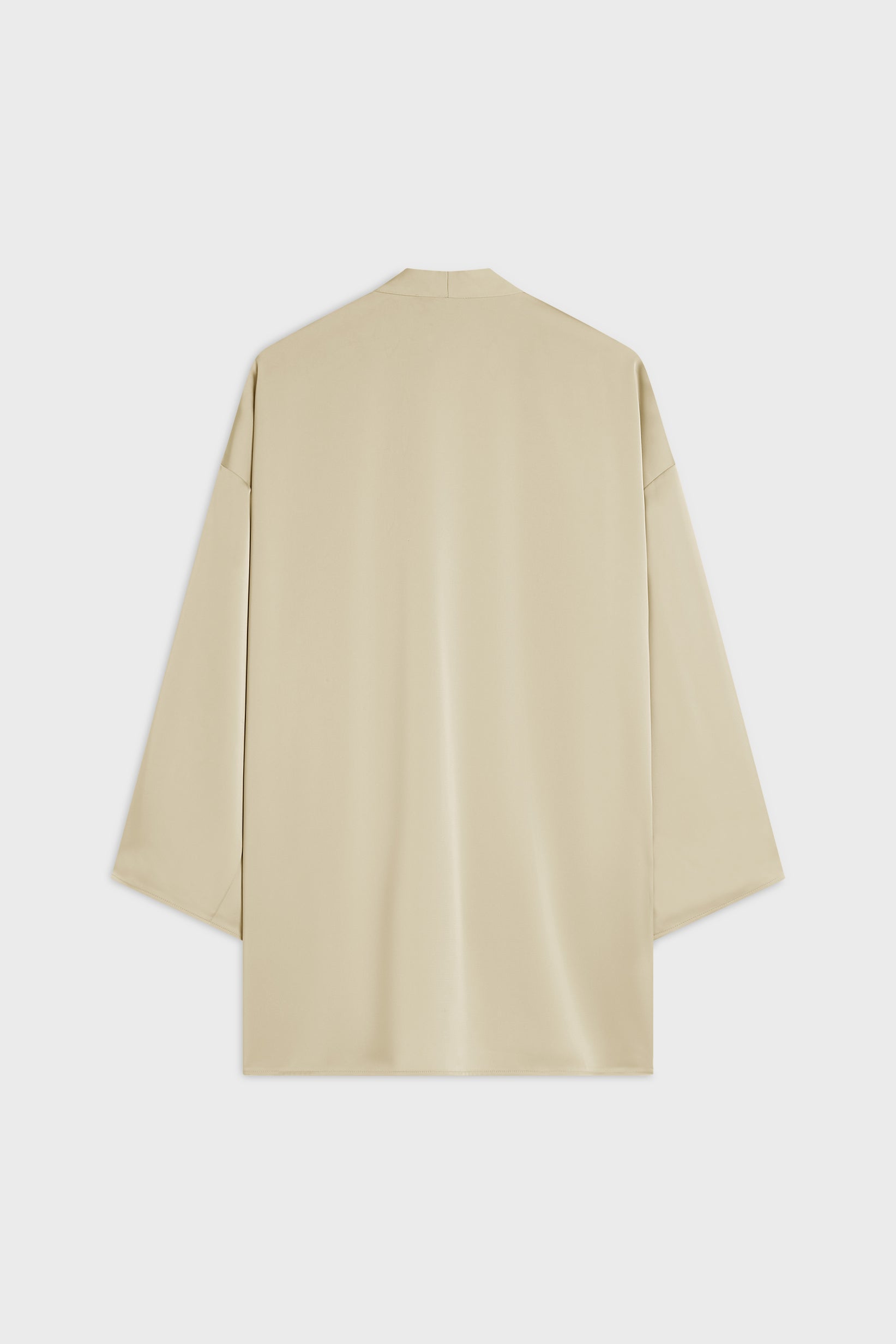 Short Satin Abaya | Brown Rice