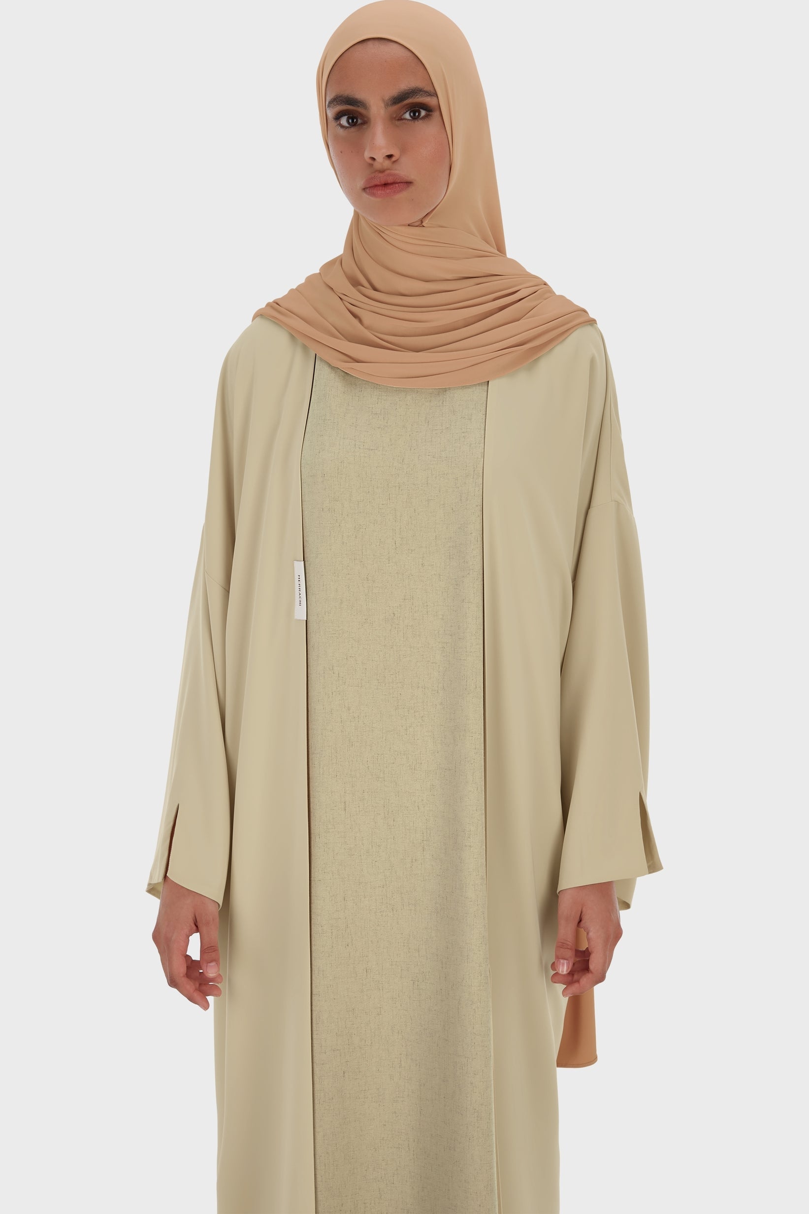 Sleeveless Dress | Warm Khaki